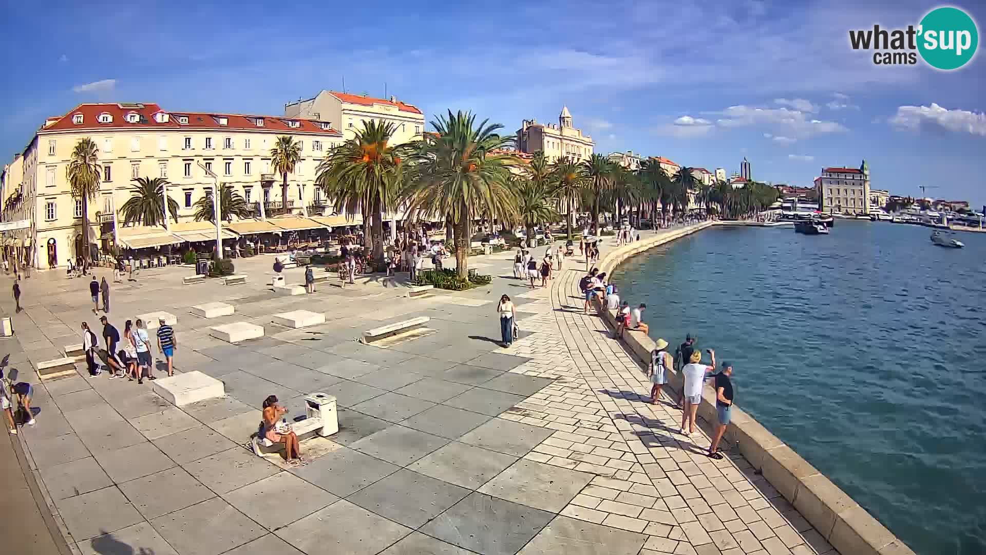 Live kamera Split Riva – Prokurative | Trg Republike