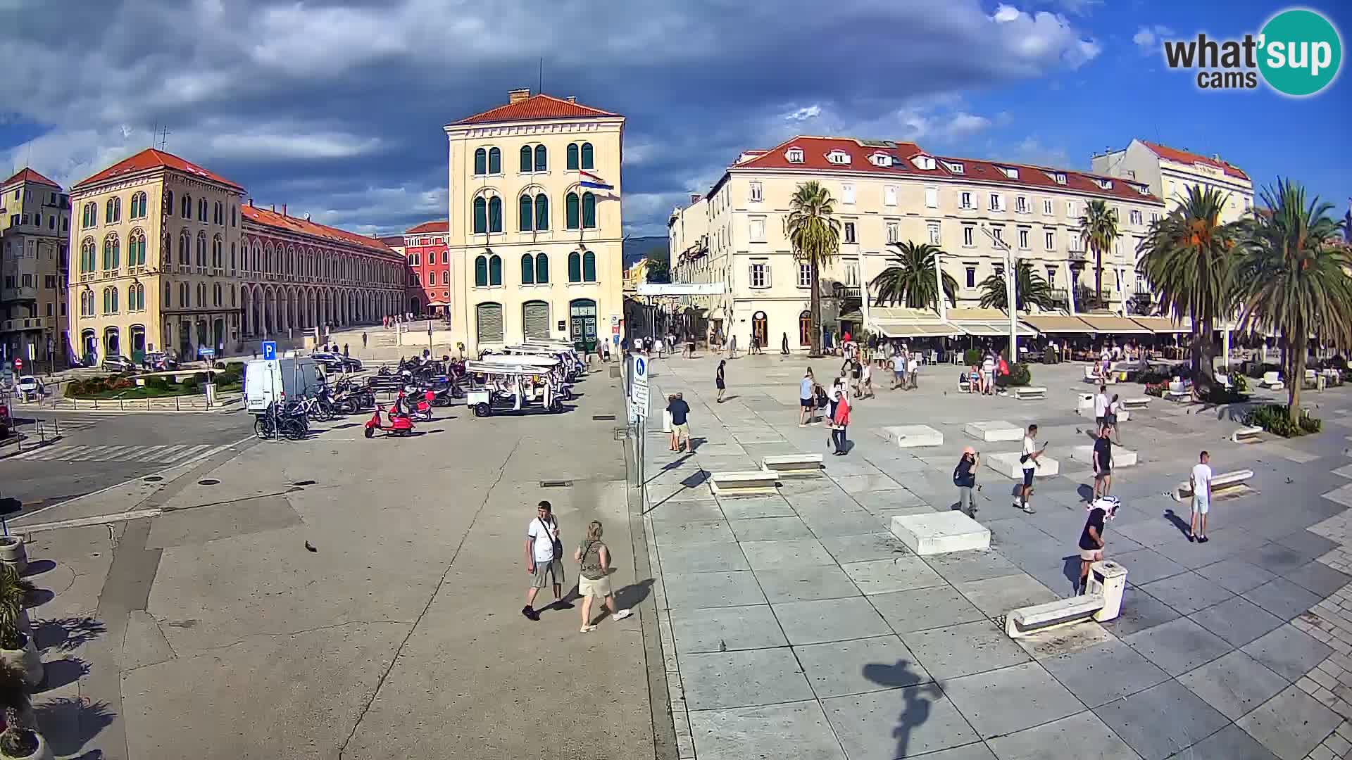 Webcam Spalato Riva – Prokurative | Piazza della Republika