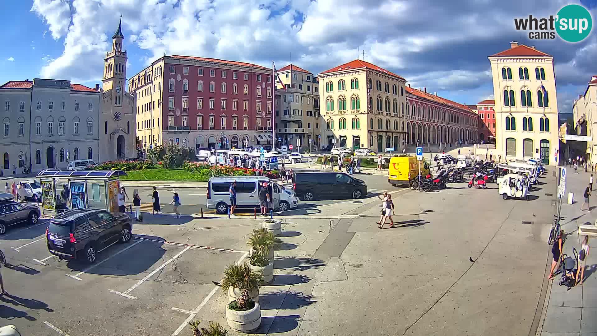 Webcam Split Riva – Prokurative | Plaza de la República