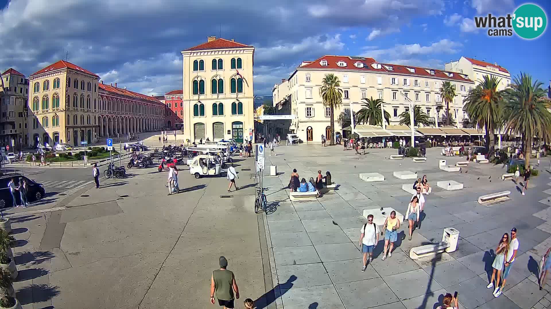 Webcam Split Riva – Prokurative | Trg Republike