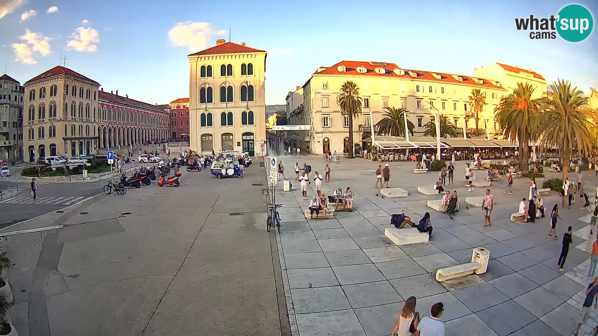 Live kamera Split Riva – Prokurative | Trg Republike