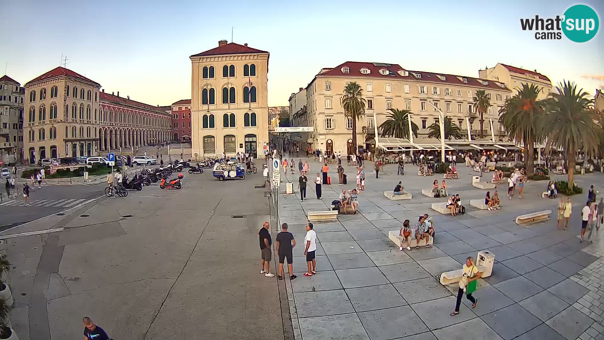 Webcam Spalato Riva – Prokurative | Piazza della Republika