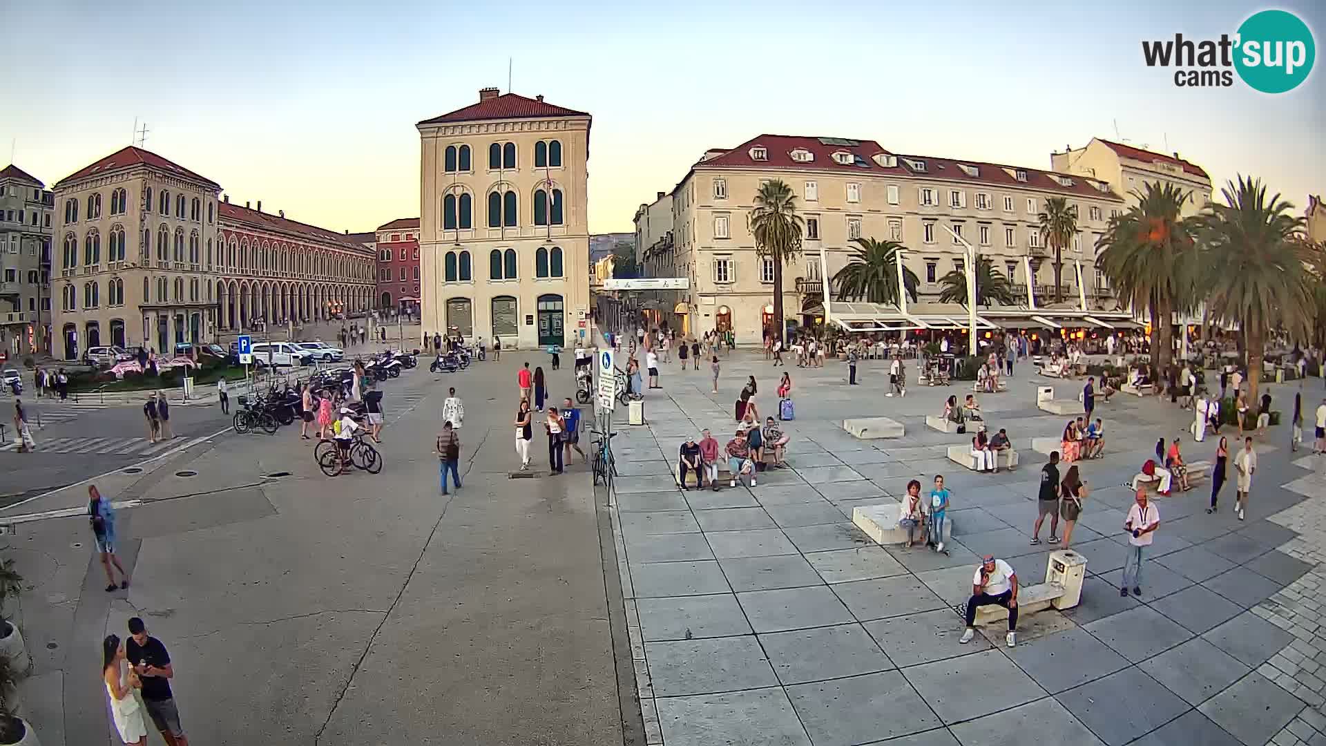 Webcam Spalato Riva – Prokurative | Piazza della Republika