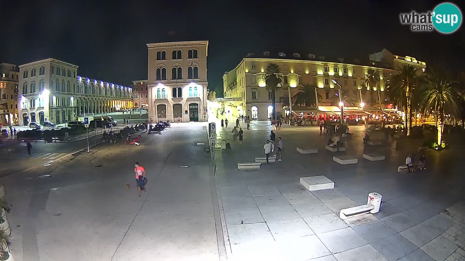 Webcam Split Riva – Prokurative | Trg Republike