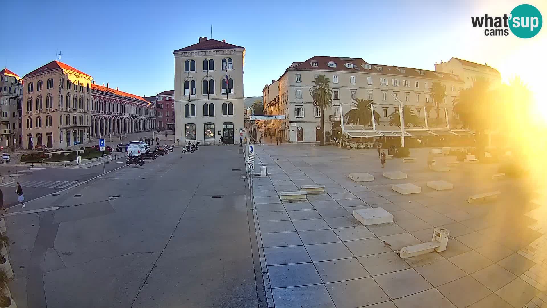 Webcam Split Riva – Prokurative | Trg Republike