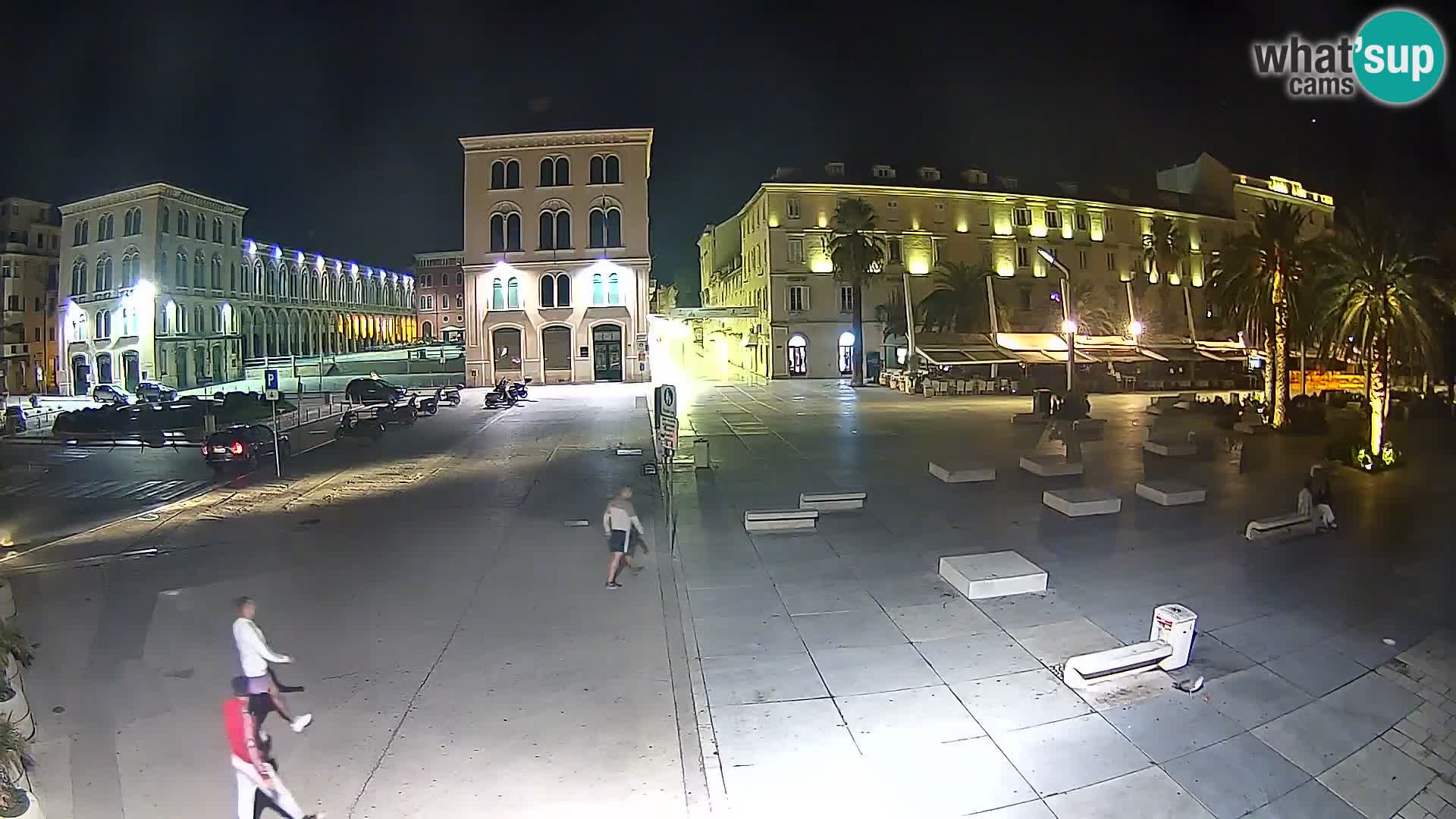 Webcam Split Riva – Prokurative | Trg Republike