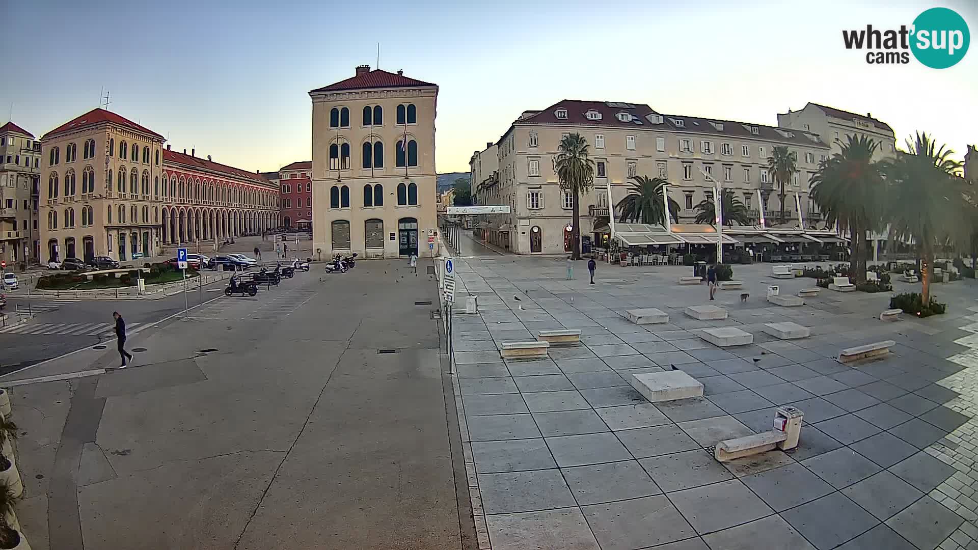 Webcam Spalato Riva – Prokurative | Piazza della Republika