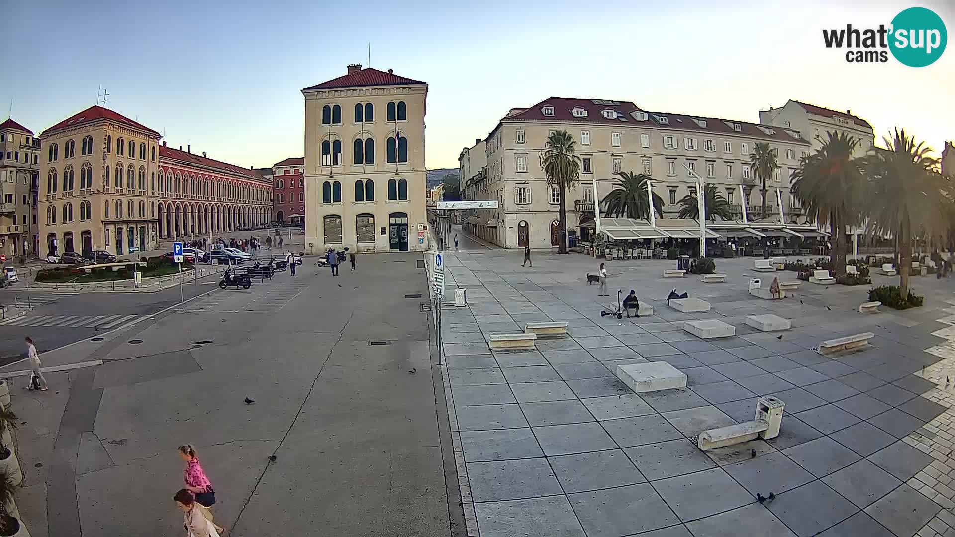 Split kamera Riva – Prokurative | Trg Republike