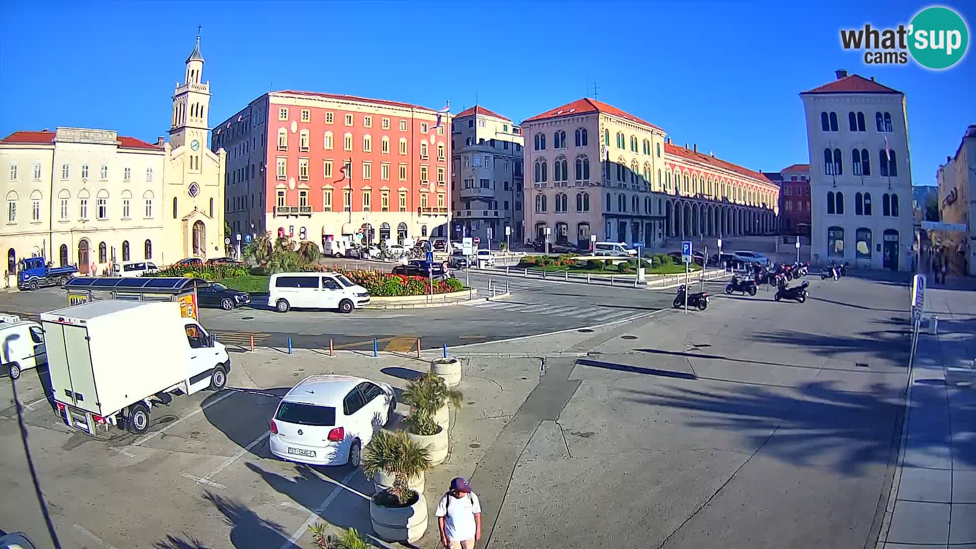 Webcam Spalato Riva – Prokurative | Piazza della Republika
