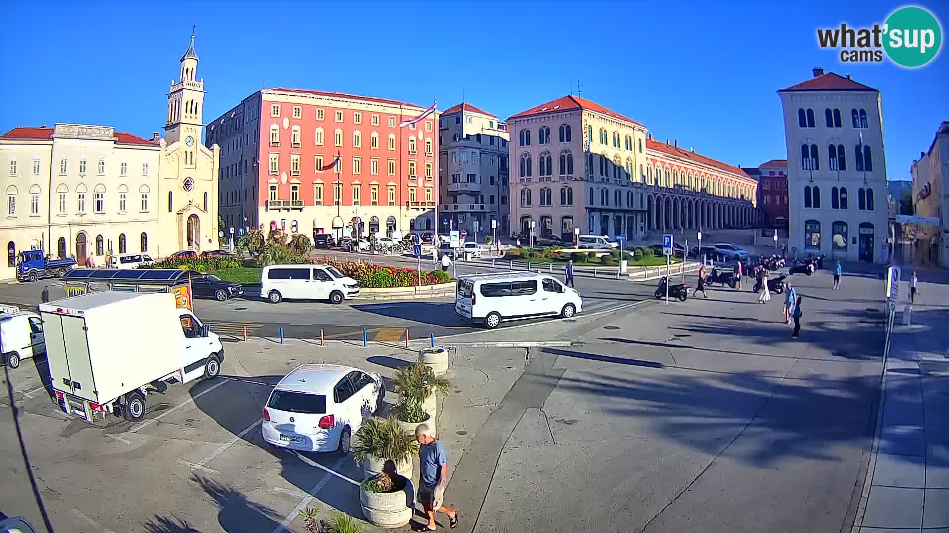 Webcam Split Riva – Prokurative | Trg Republike