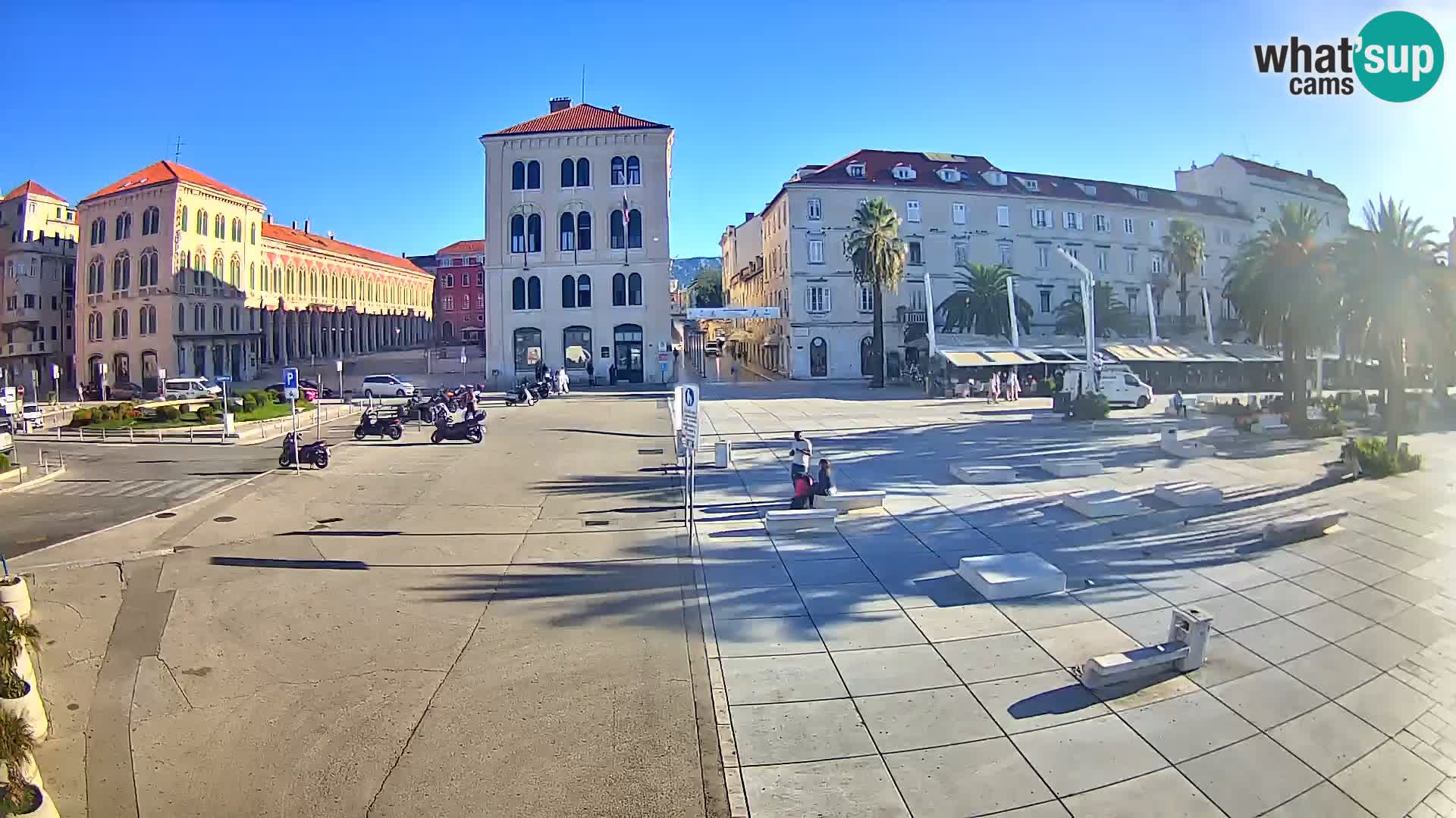 Live kamera Split Riva – Prokurative | Trg Republike