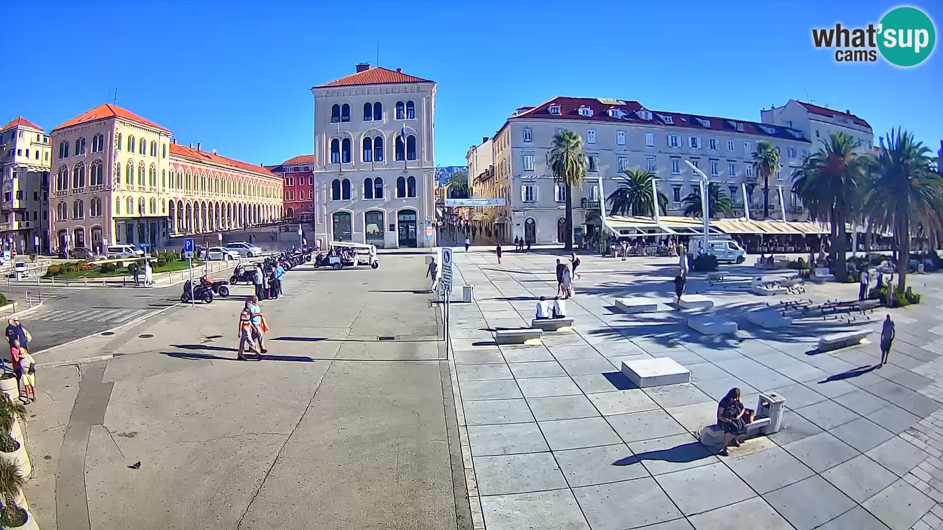 Live kamera Split Riva – Prokurative | Trg Republike