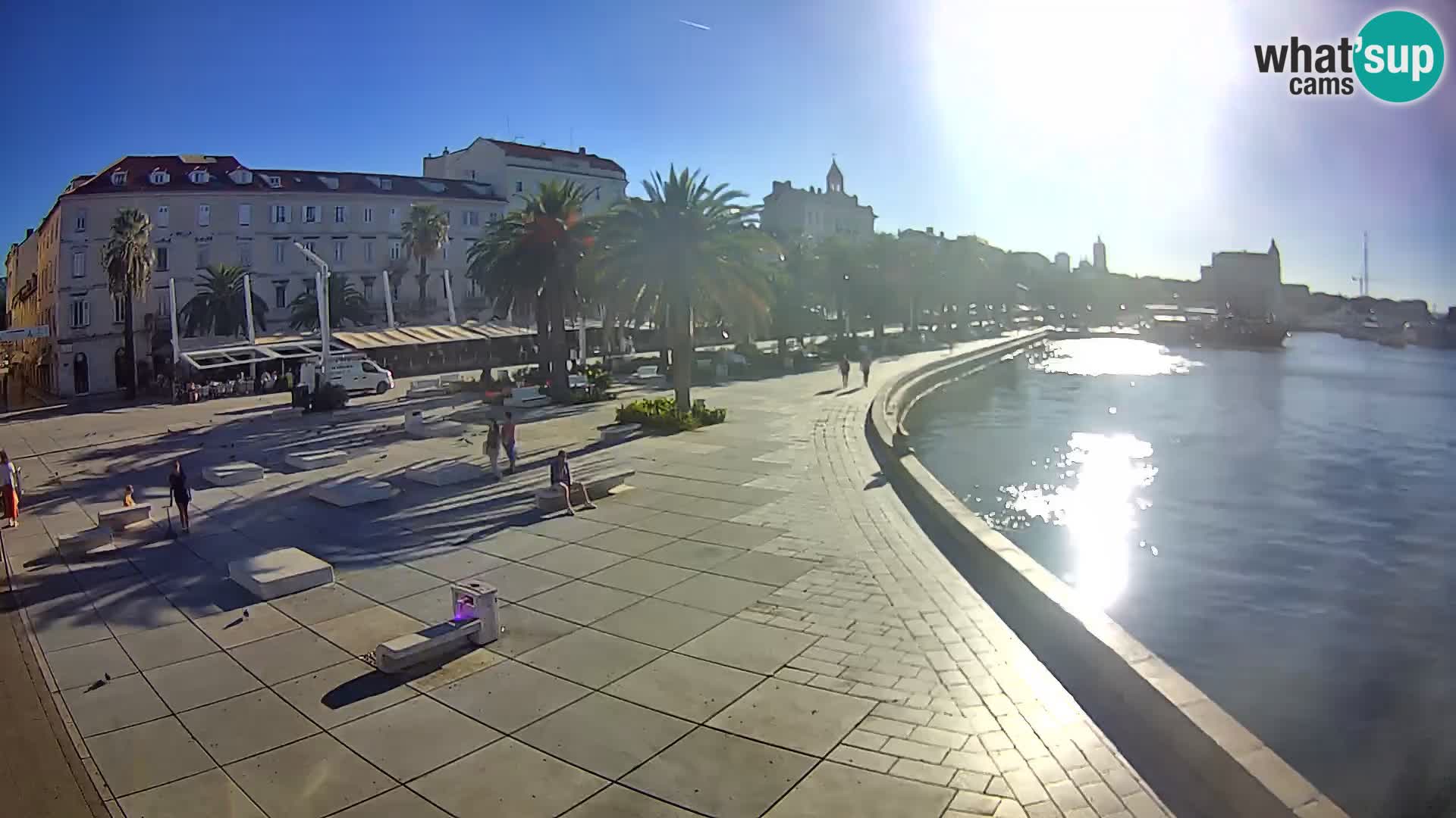 Webcam Split Riva – Prokurative | Trg Republike