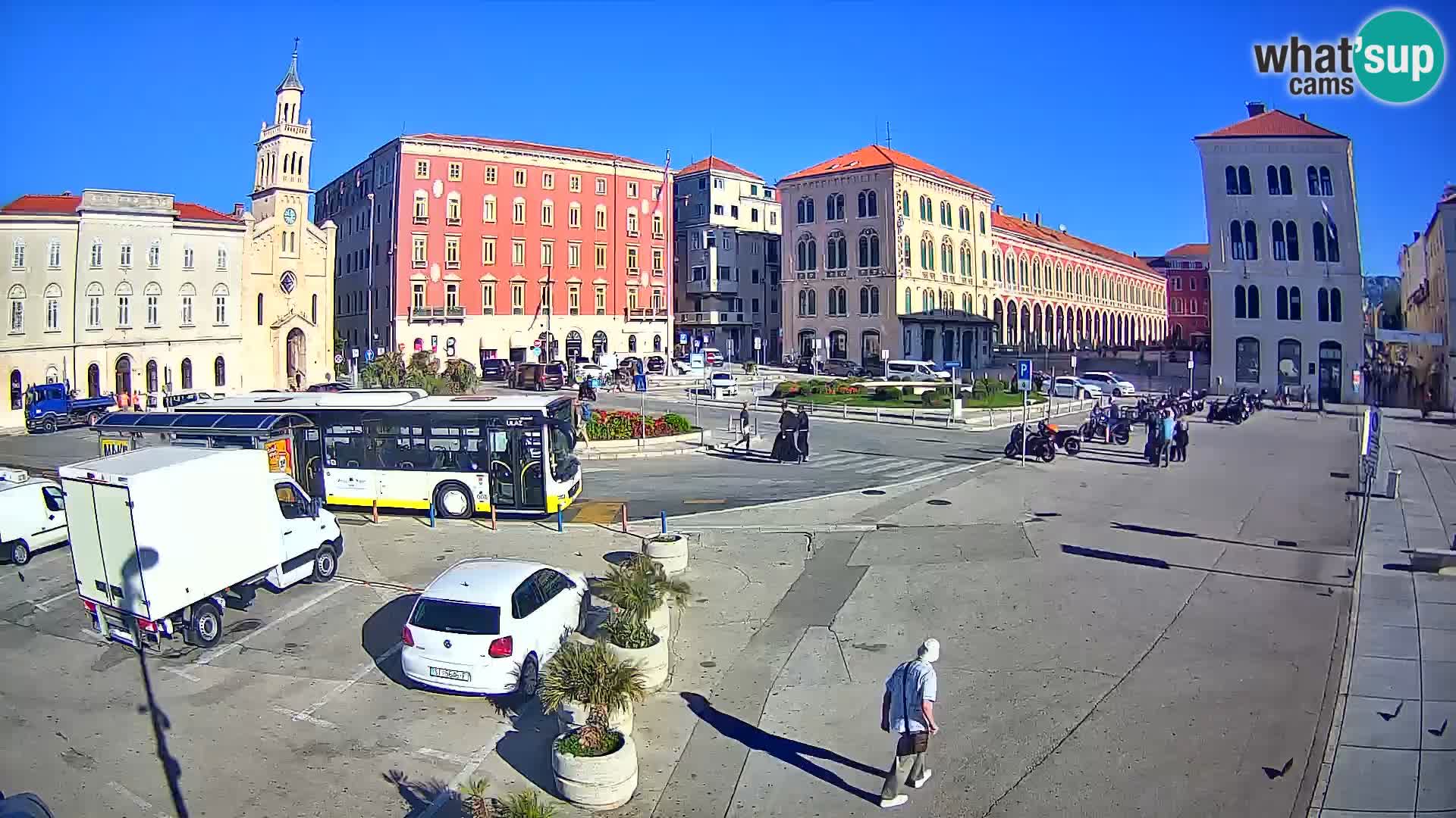 Live kamera Split Riva – Prokurative | Trg Republike