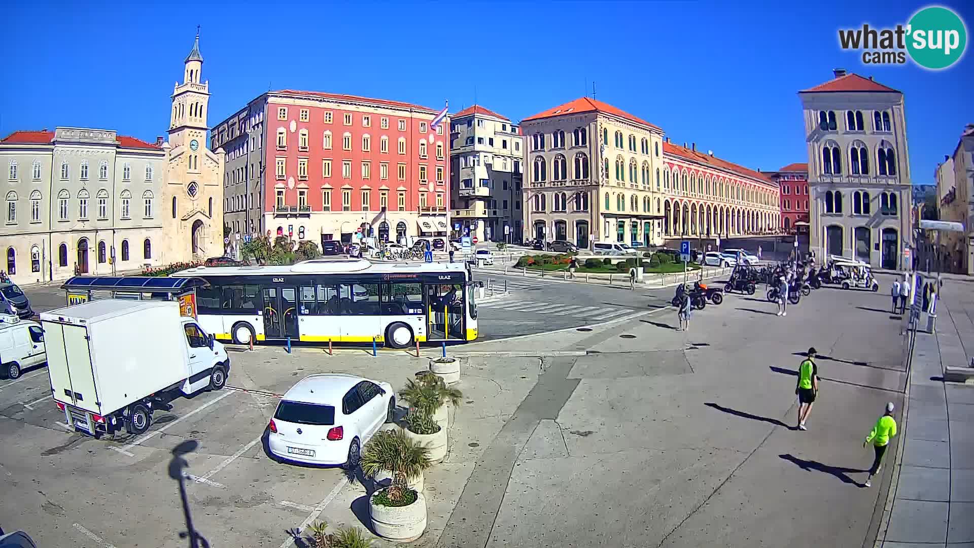 Webcam Spalato Riva – Prokurative | Piazza della Republika