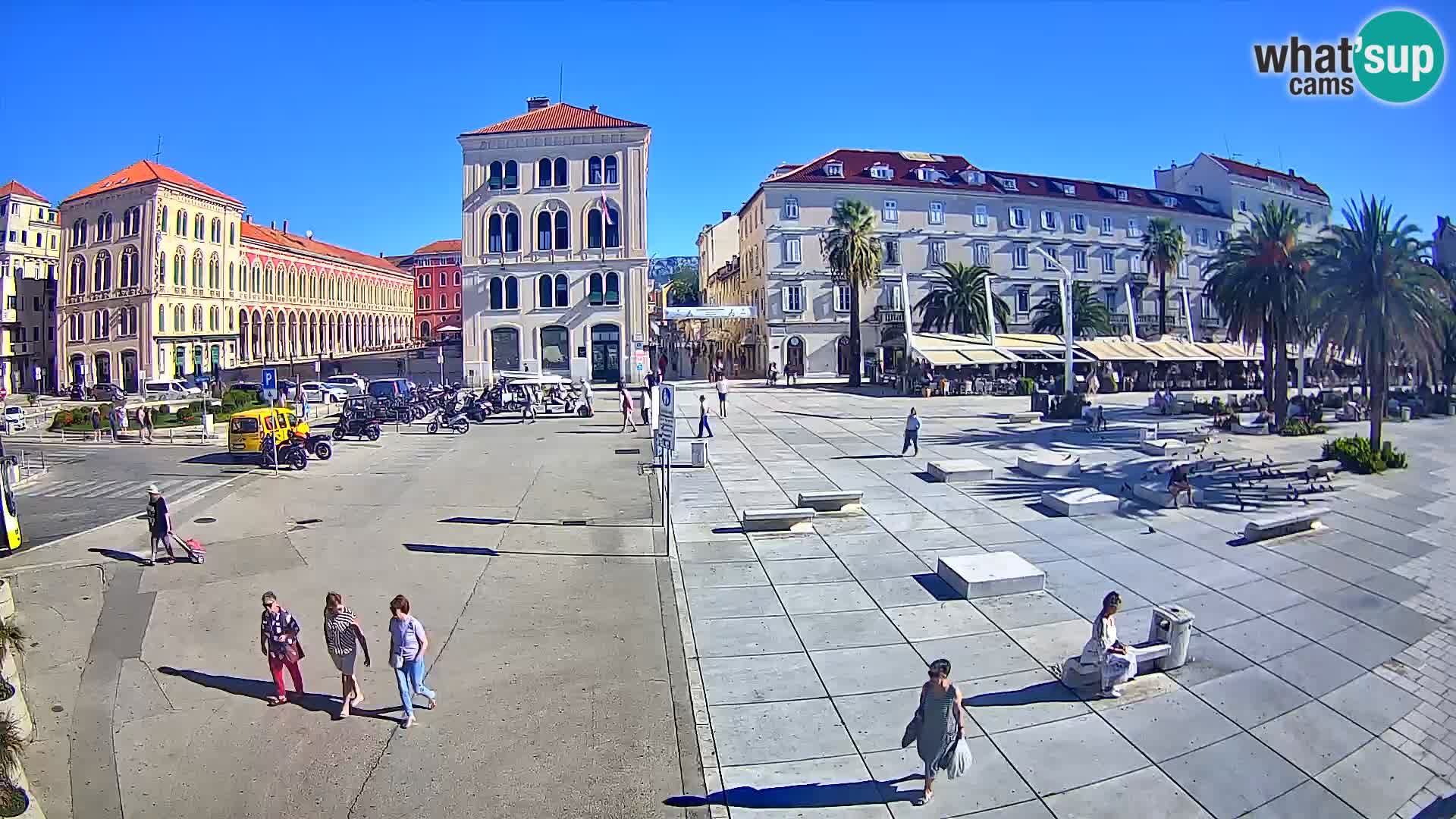 Webcam Split Riva – Prokurative | Trg Republike