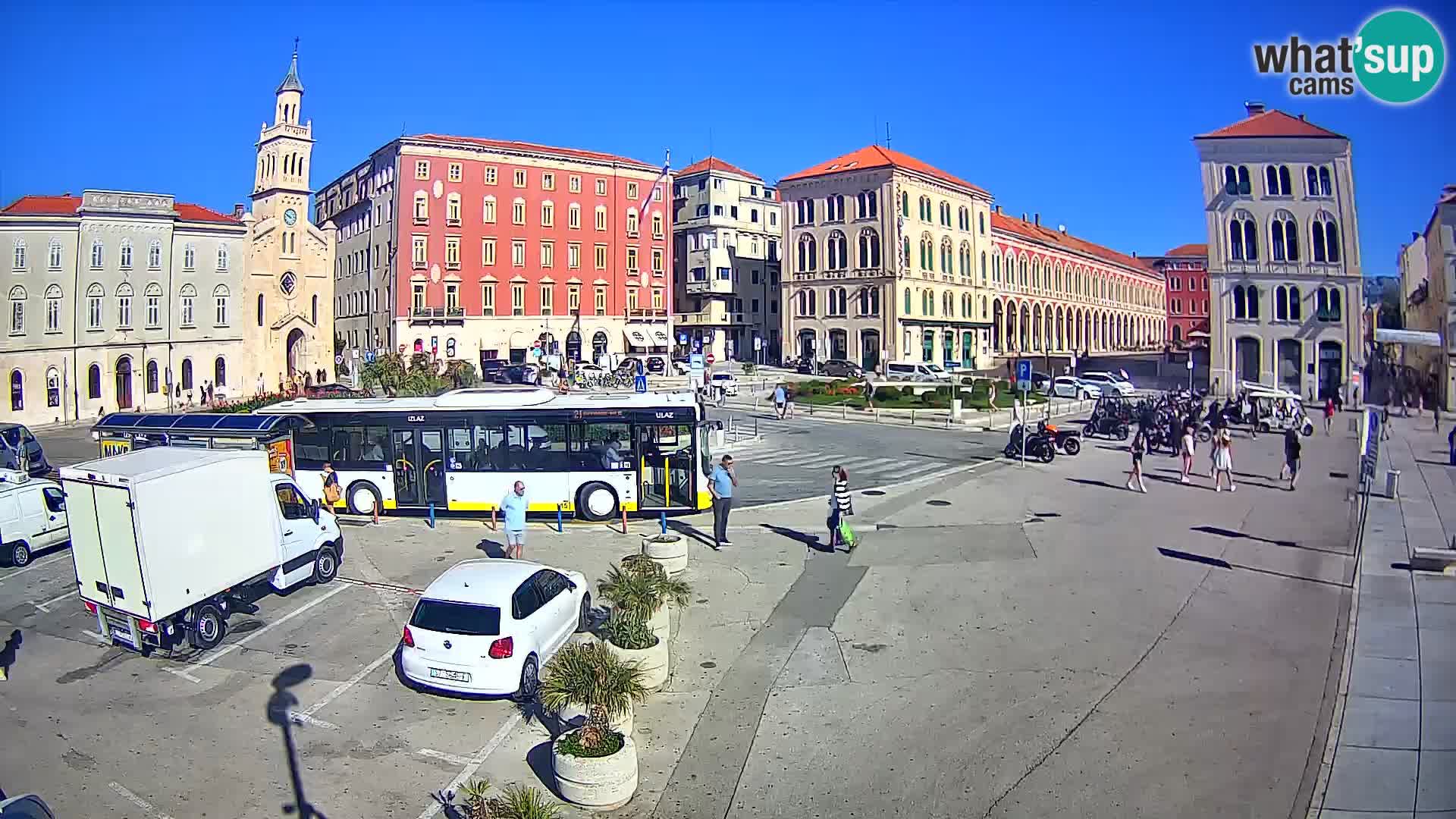 Webcam Split Riva – Prokurative | Trg Republike