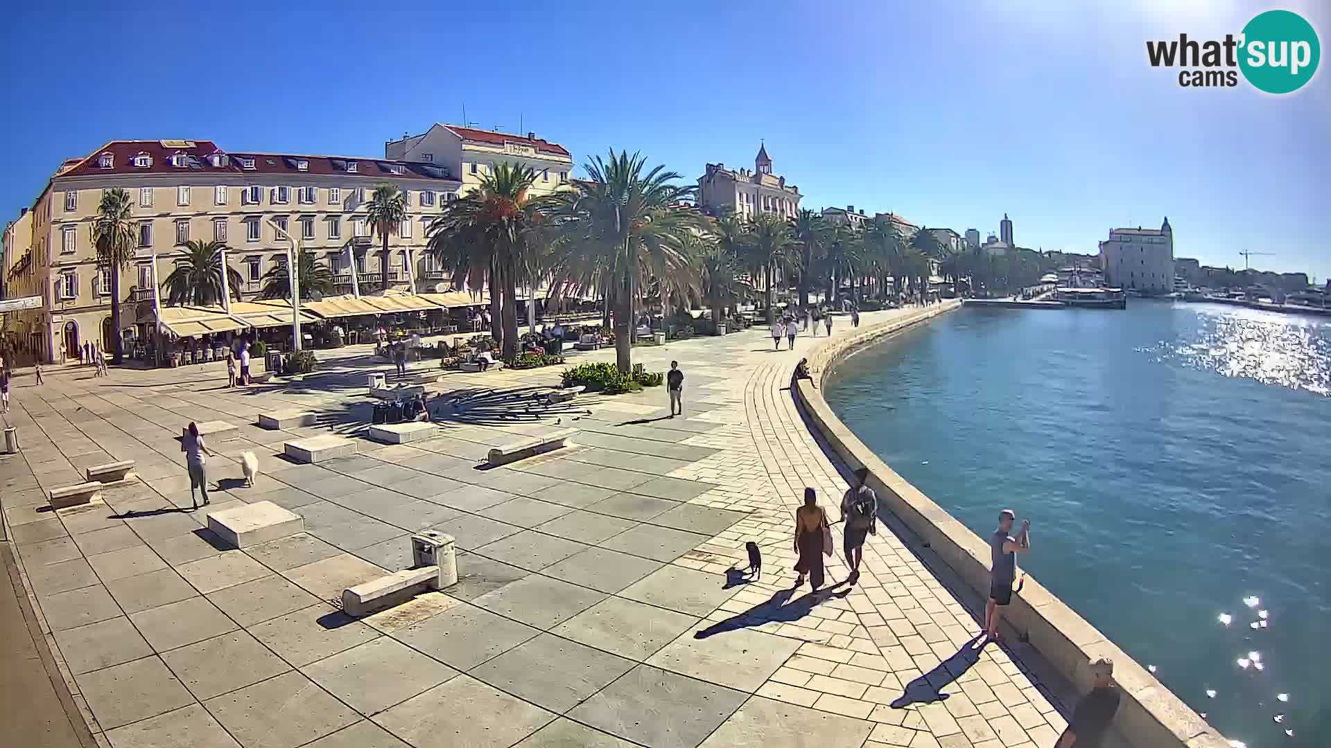Webcam Split Riva – Prokurative | Plaza de la República