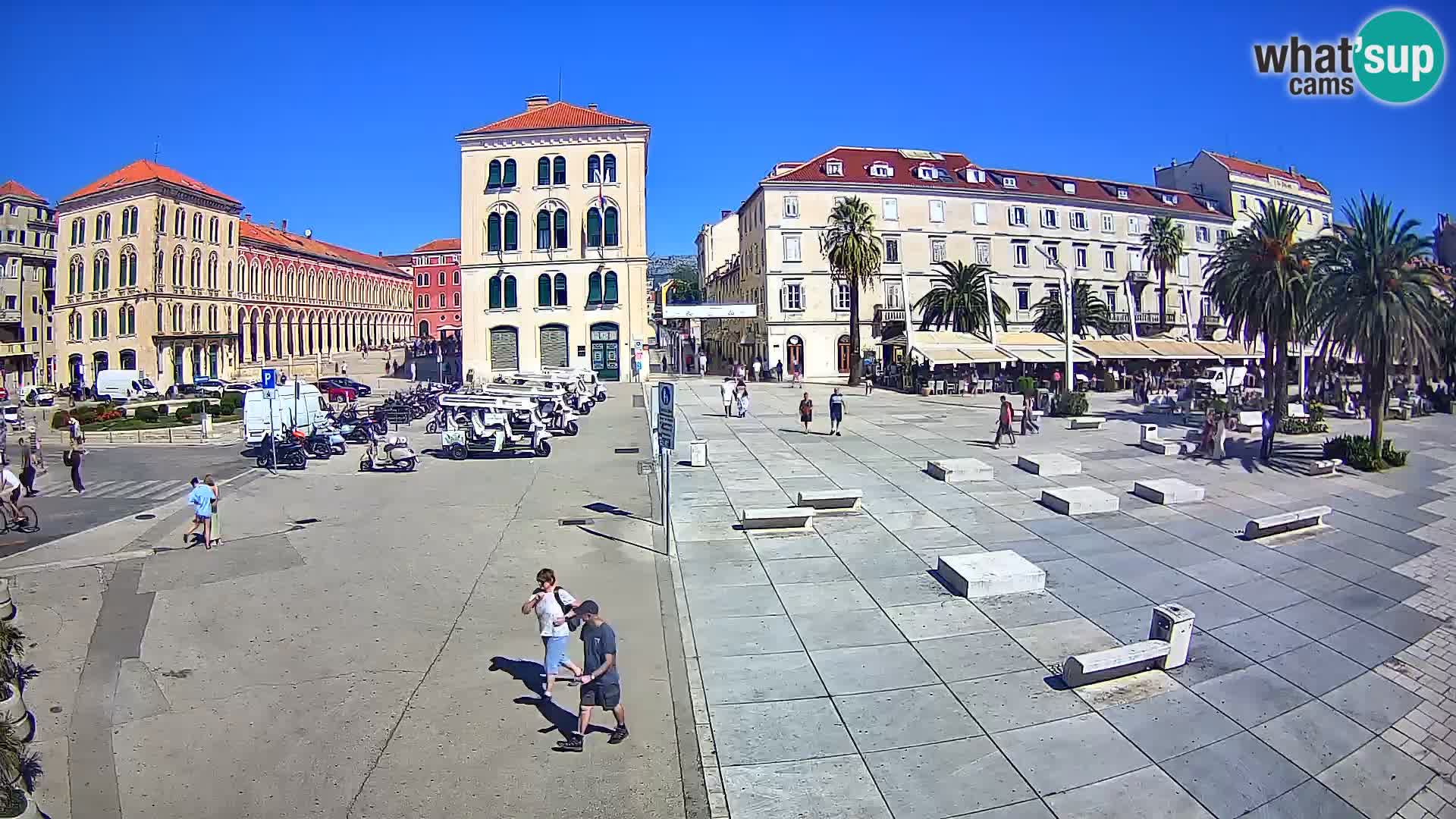 Webcam Split Riva – Prokurative | Trg Republike