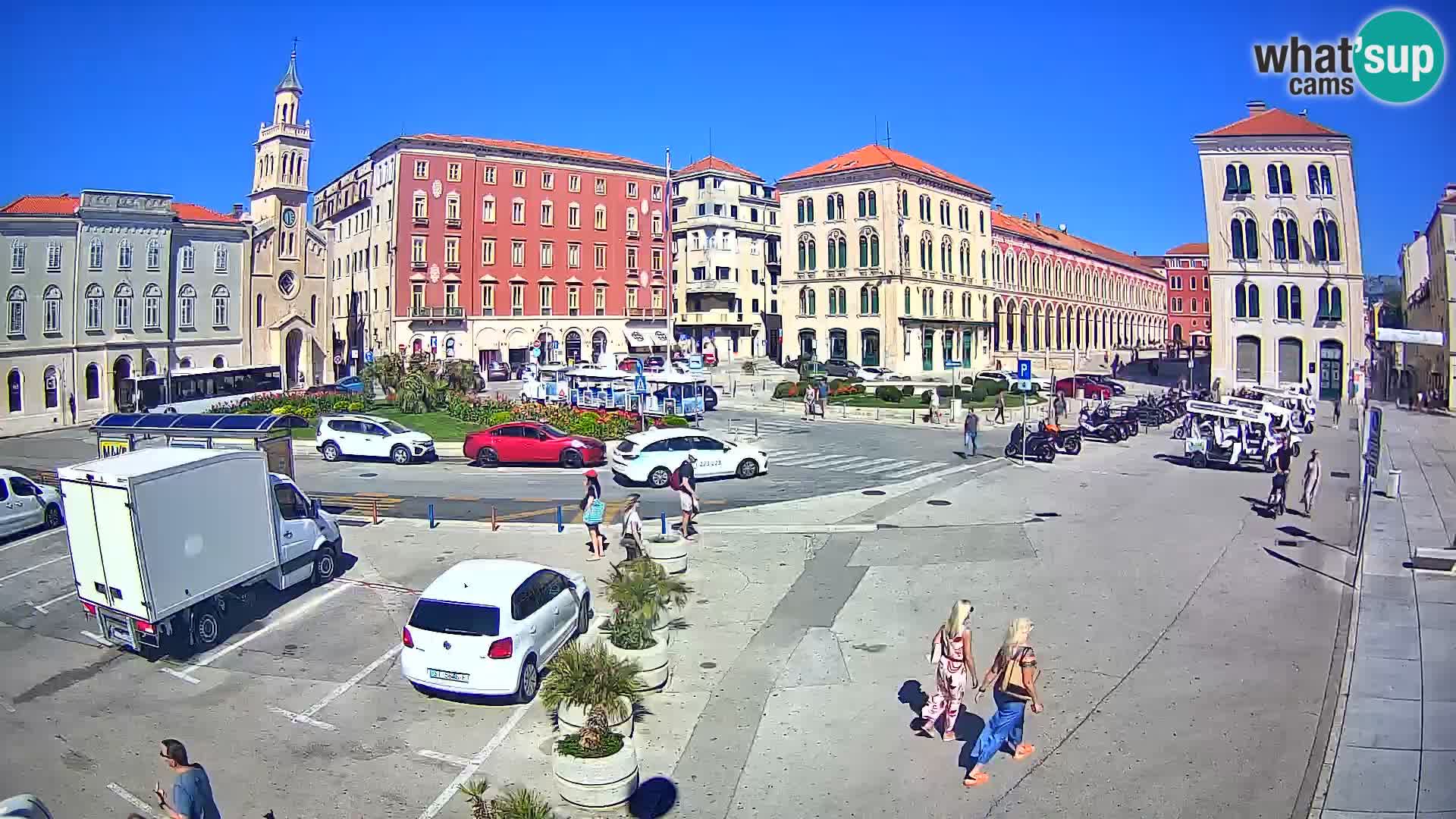 Live kamera Split Riva – Prokurative | Trg Republike