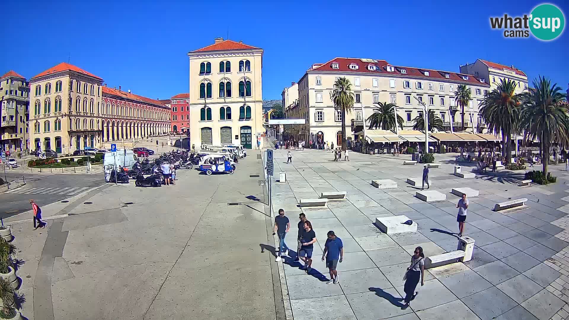 Webcam Split Riva – Prokurative | Trg Republike
