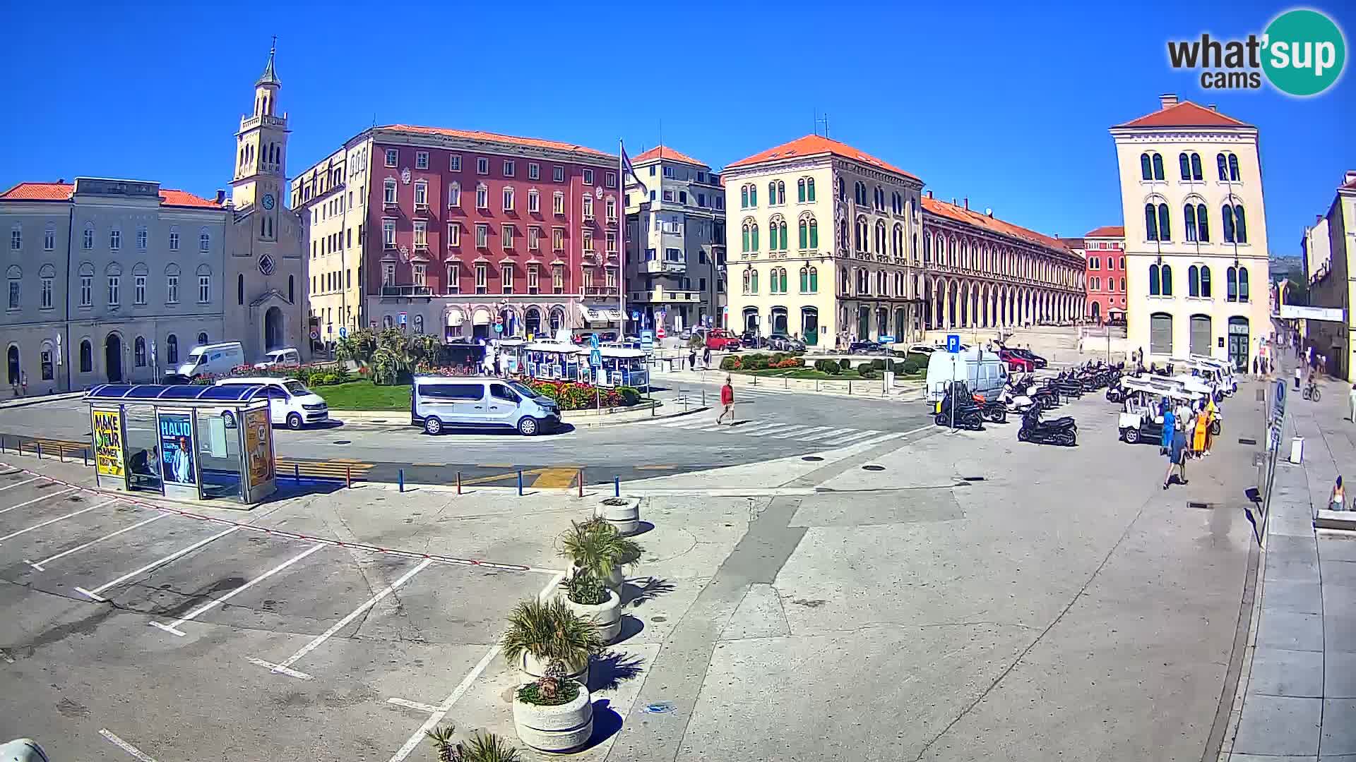 Live kamera Split Riva – Prokurative | Trg Republike