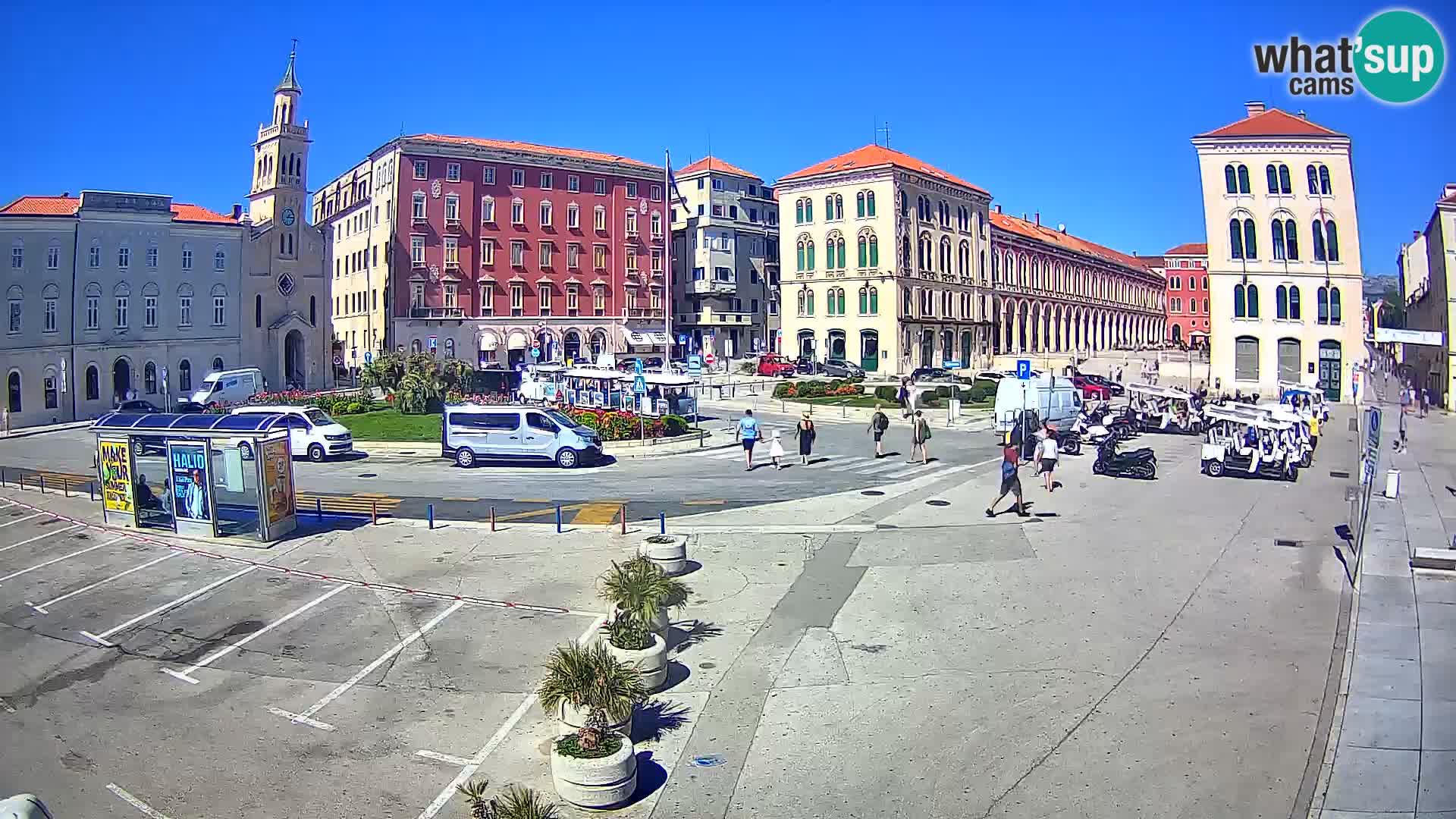 Webcam Split Riva – Prokurative | Plaza de la República