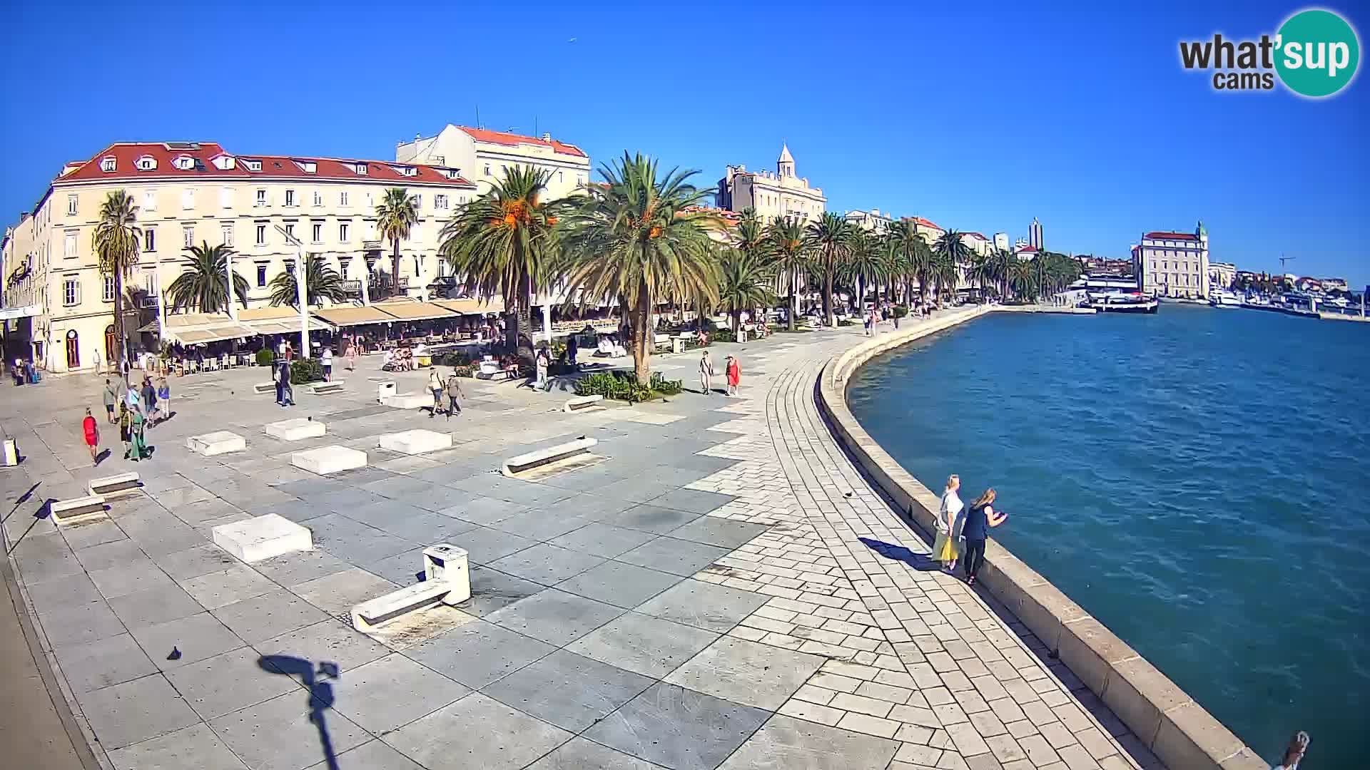 Webcam Split Riva – Prokurative | Plaza de la República
