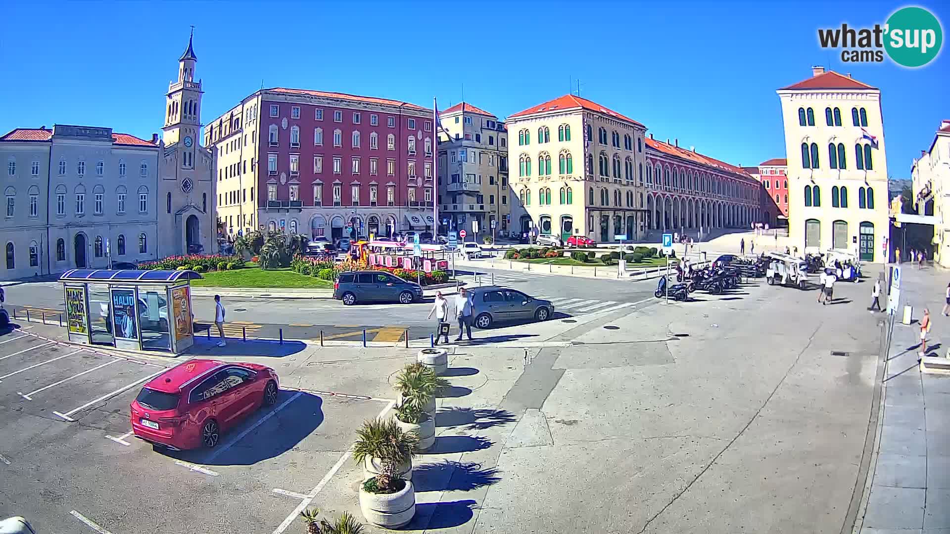 Webcam Split Riva – Prokurative | Trg Republike