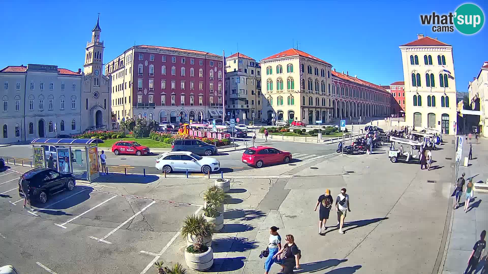 Live kamera Split Riva – Prokurative | Trg Republike