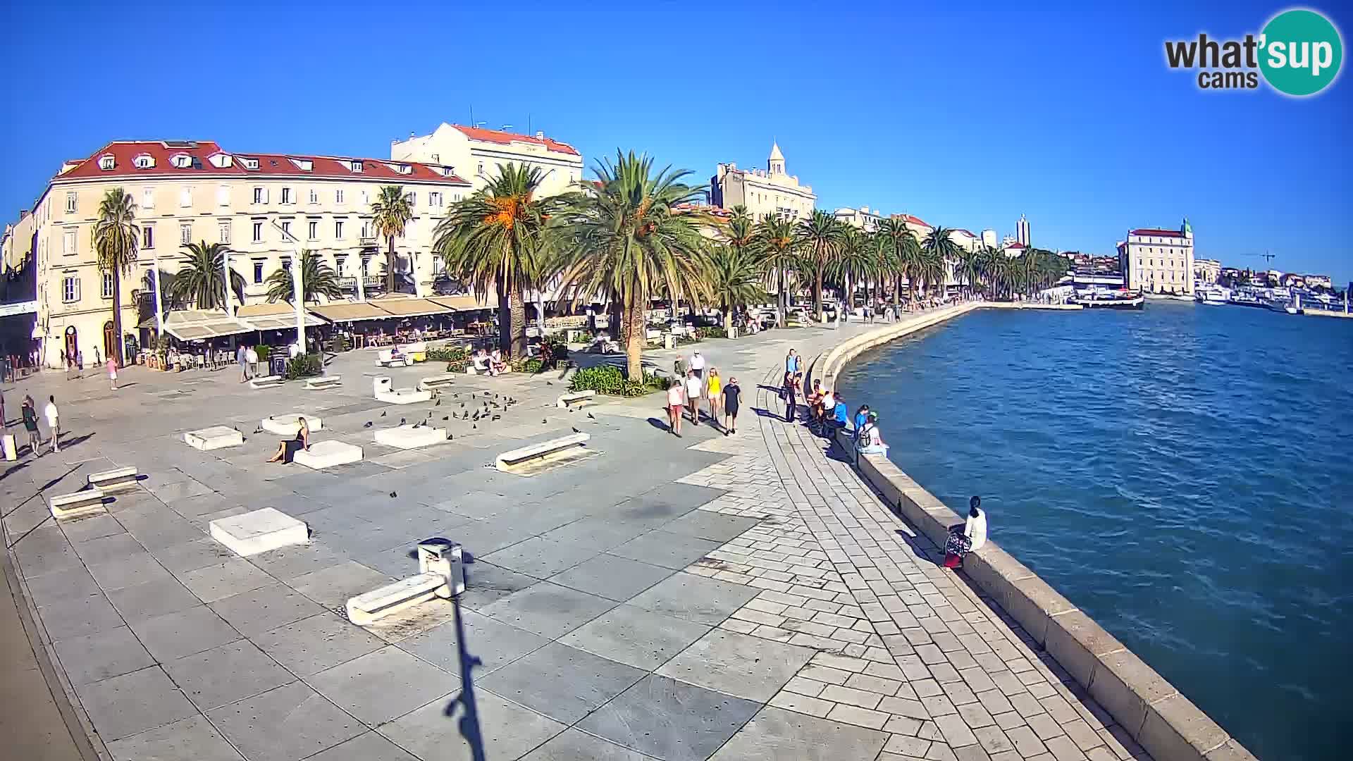 Split kamera Riva – Prokurative | Trg Republike