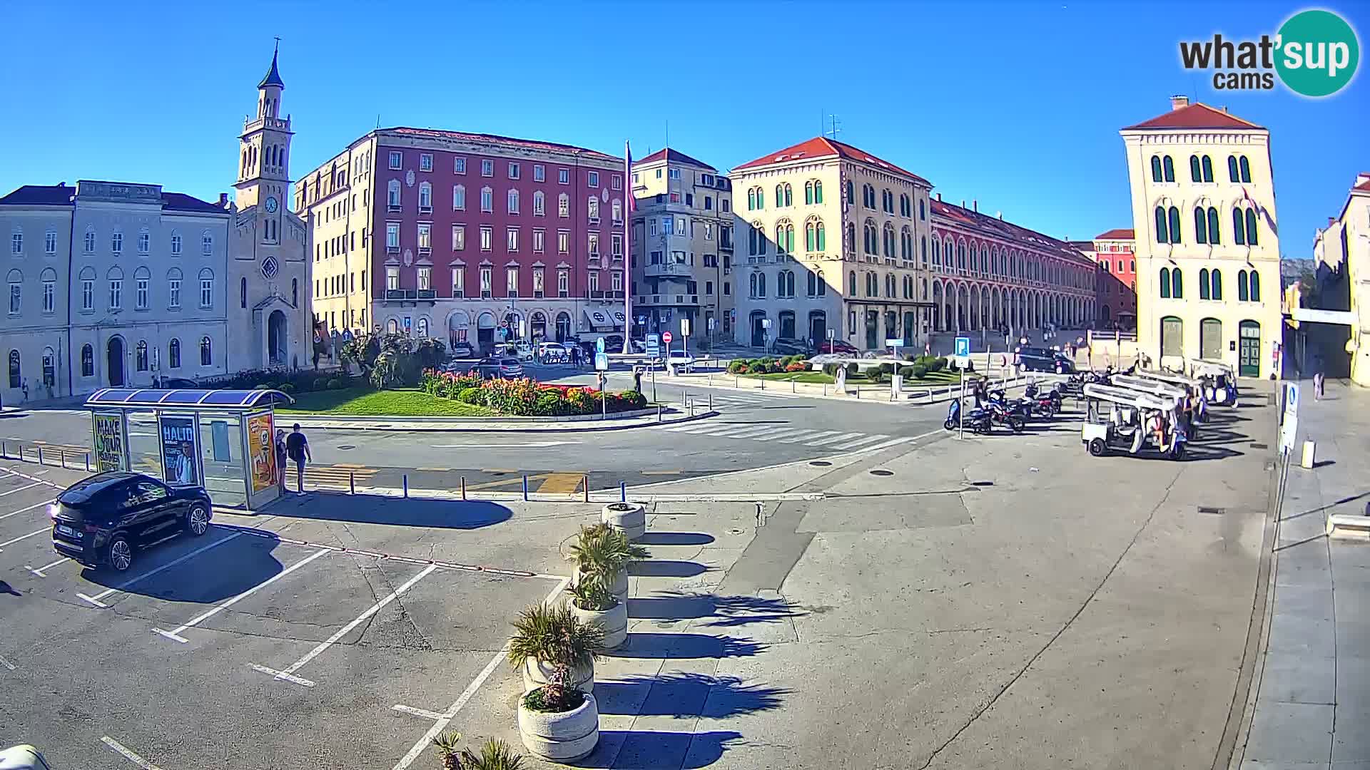Webcam Split Riva – Prokurative | Trg Republike
