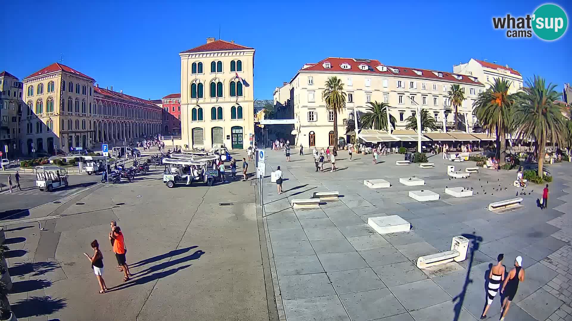 Webcam Spalato Riva – Prokurative | Piazza della Republika