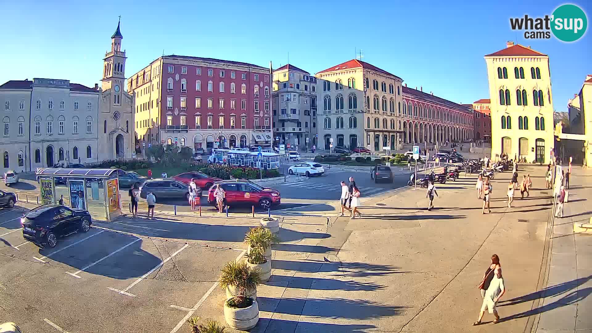 Webcam Split Riva – Prokurative | Trg Republike