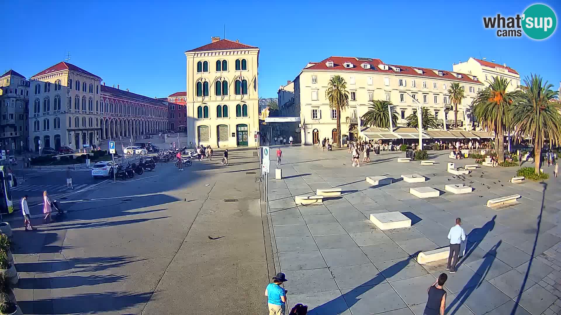 Webcam Split Riva – Prokurative | Trg Republike