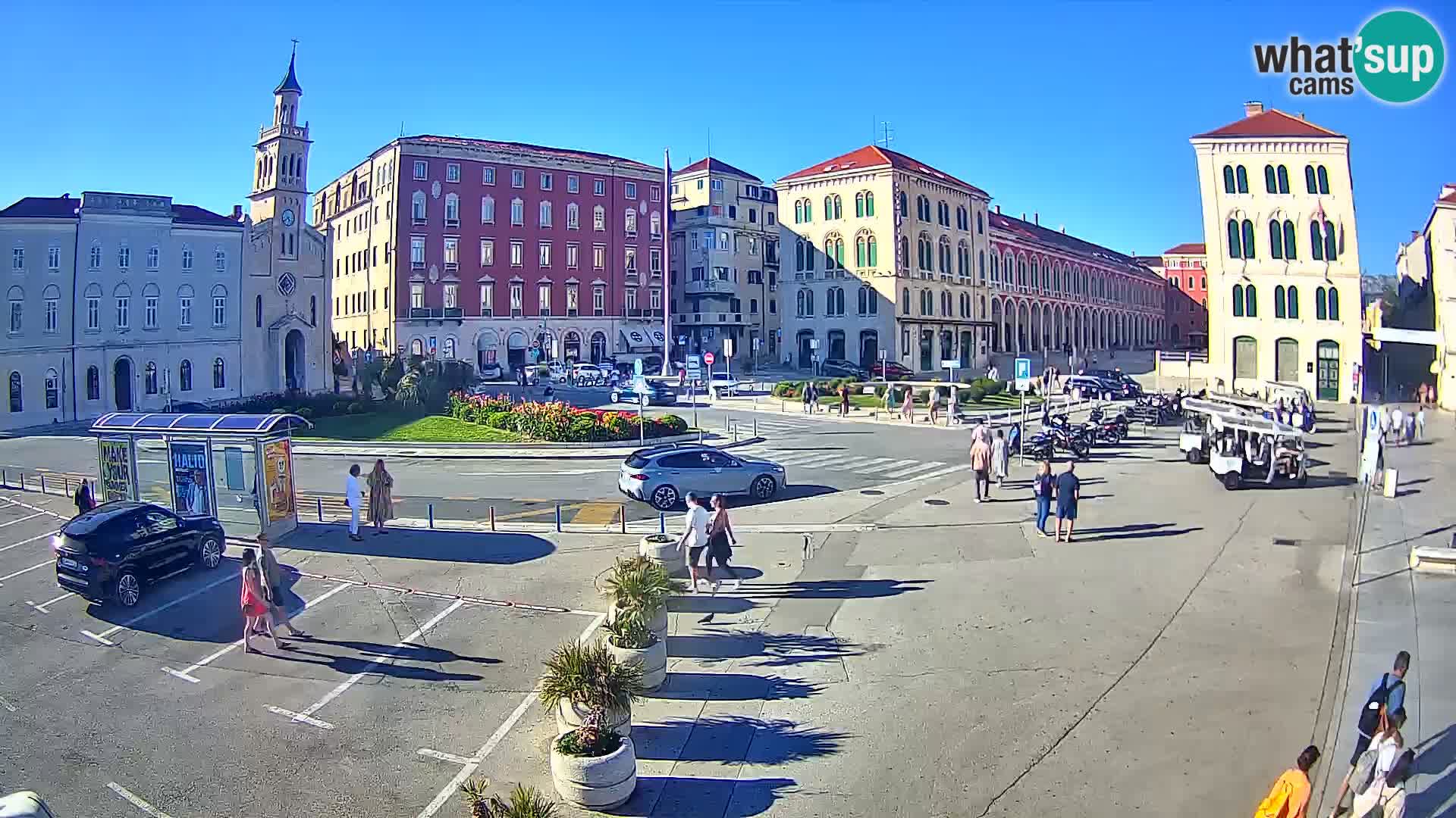 Webcam Split Riva – Prokurative | Trg Republike