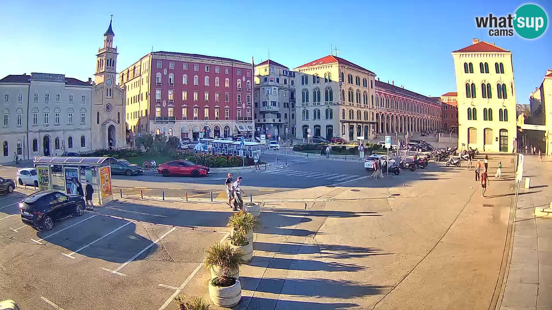 Split kamera Riva – Prokurative | Trg Republike