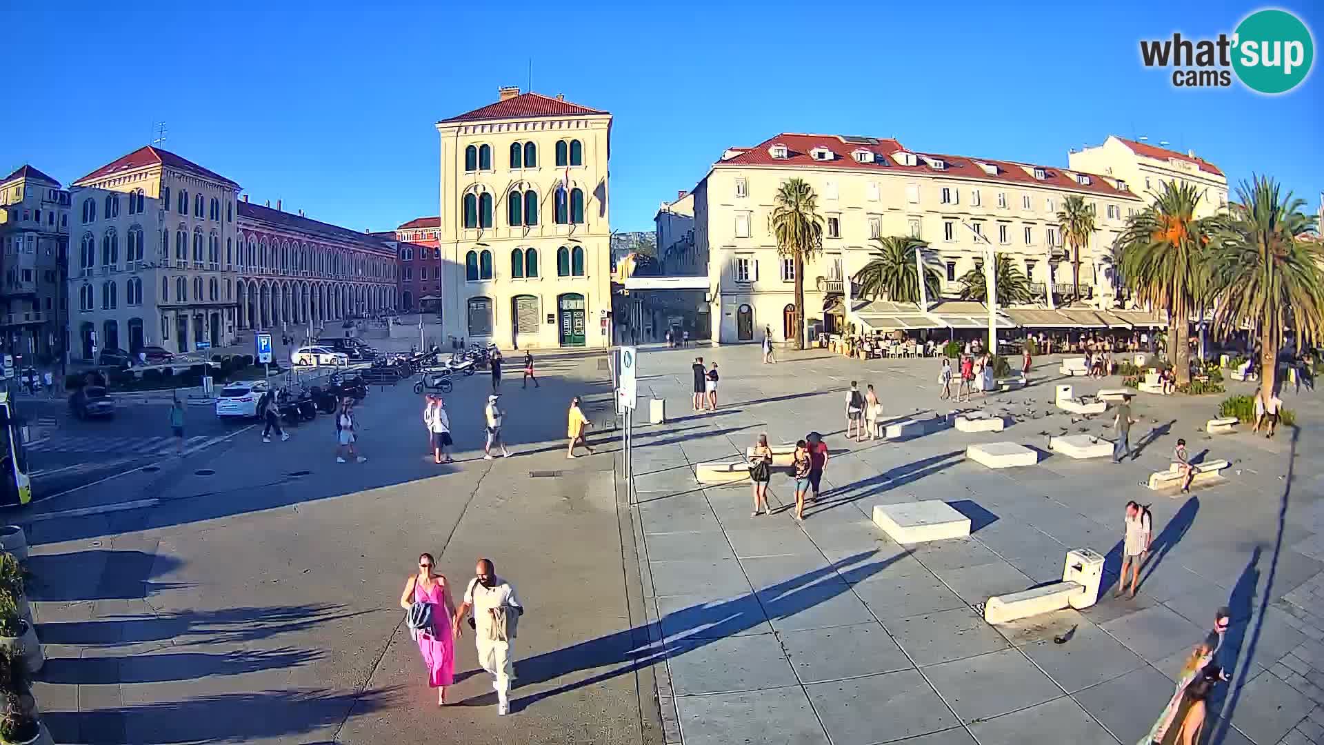 Live kamera Split Riva – Prokurative | Trg Republike