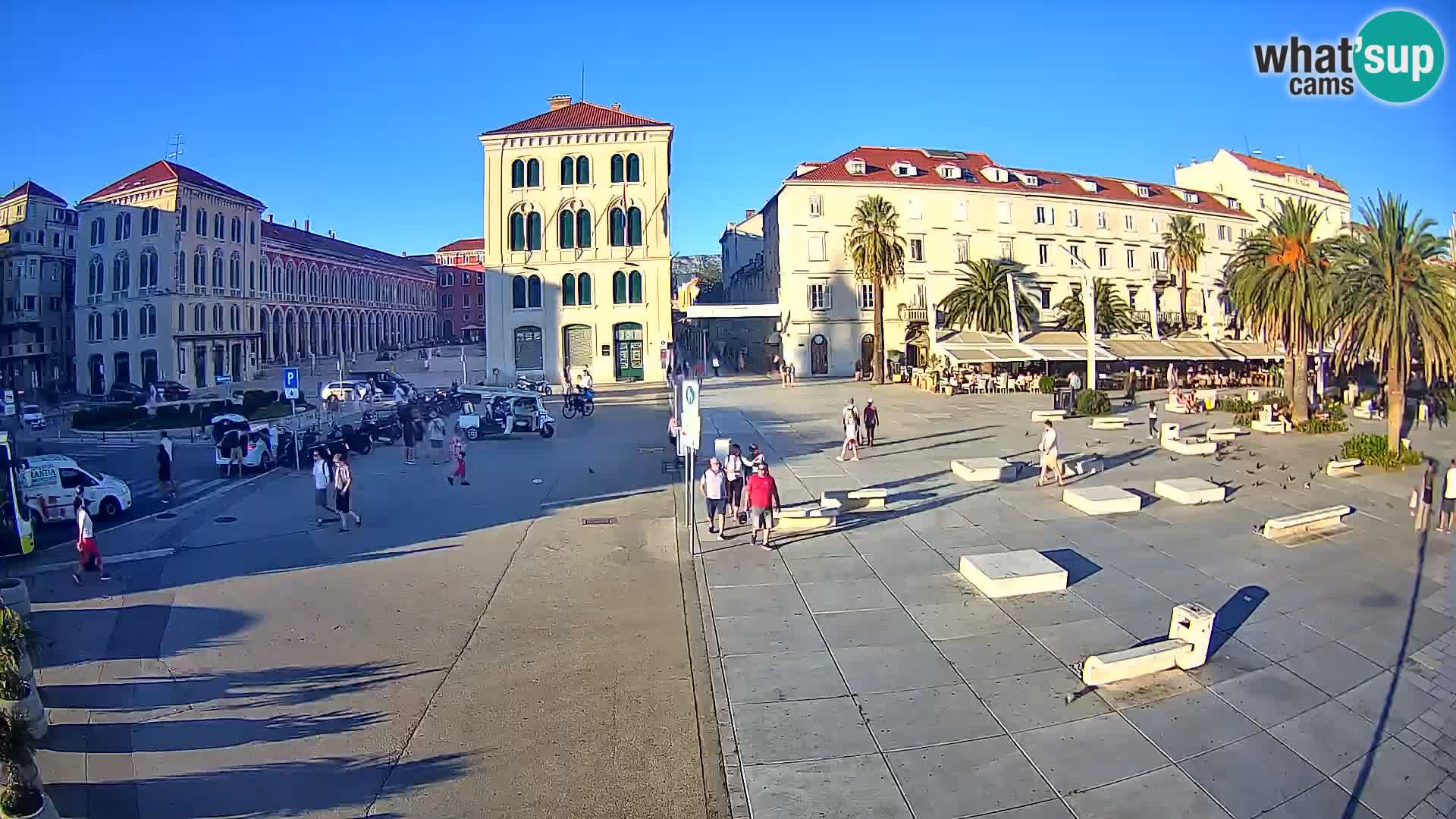 Live kamera Split Riva – Prokurative | Trg Republike