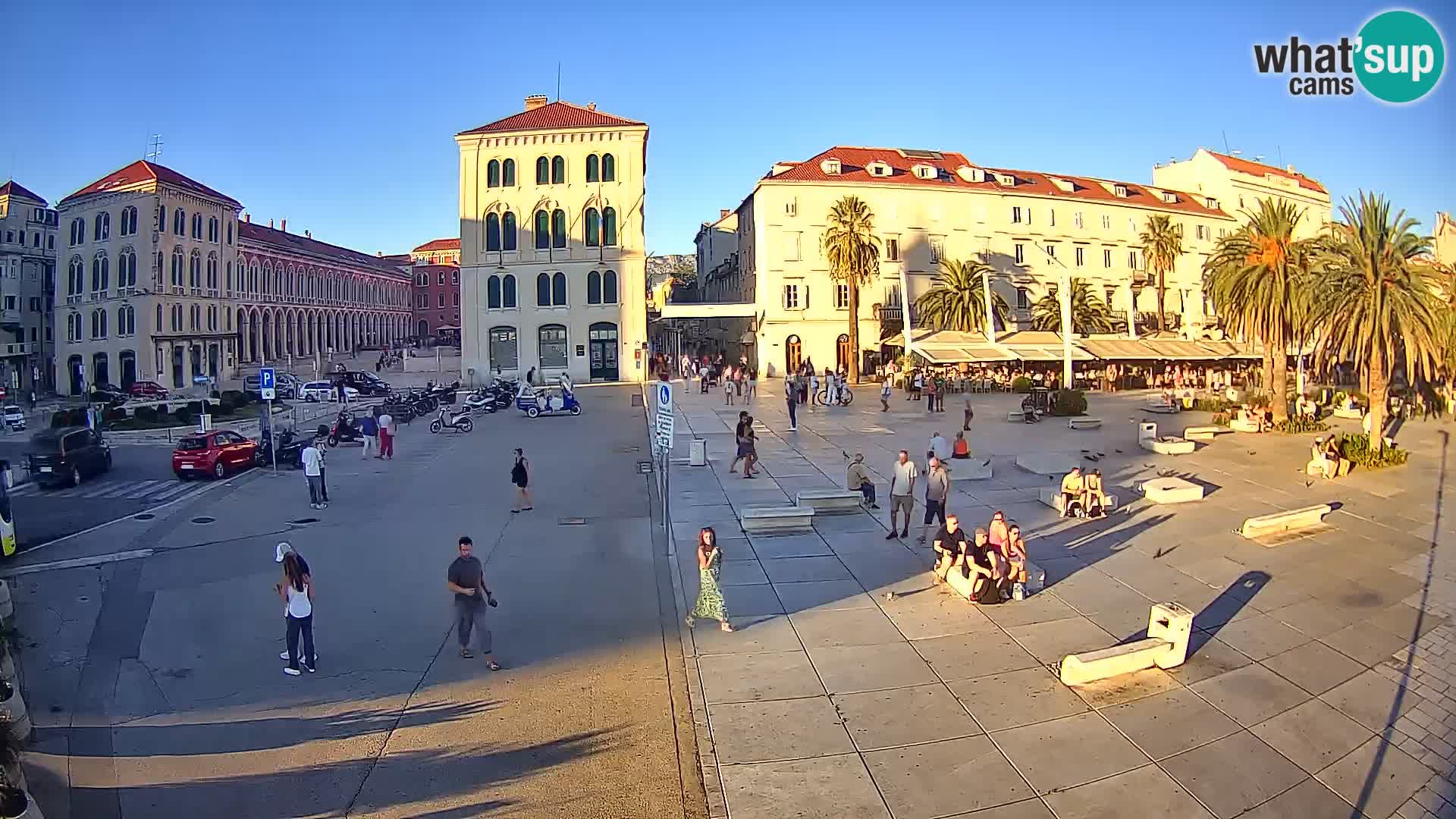 Live kamera Split Riva – Prokurative | Trg Republike