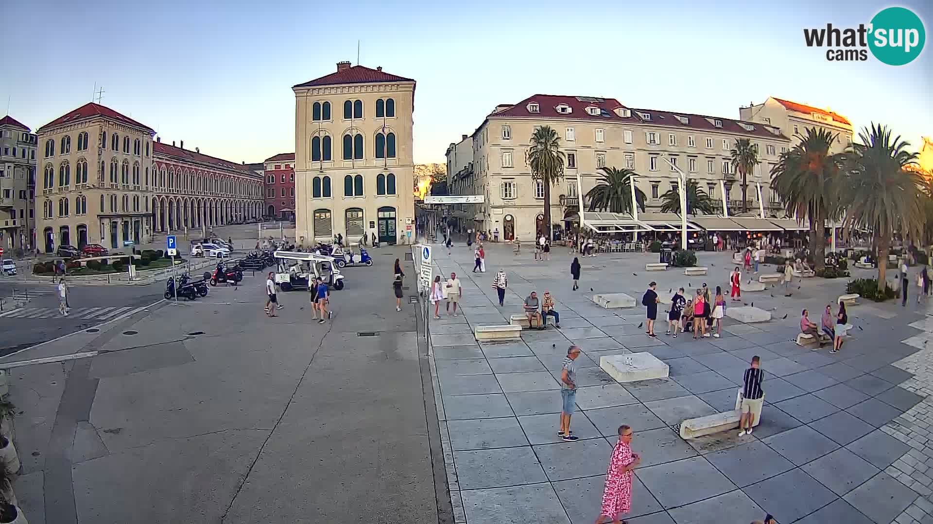 Webcam Split Riva – Prokurative | Plaza de la República