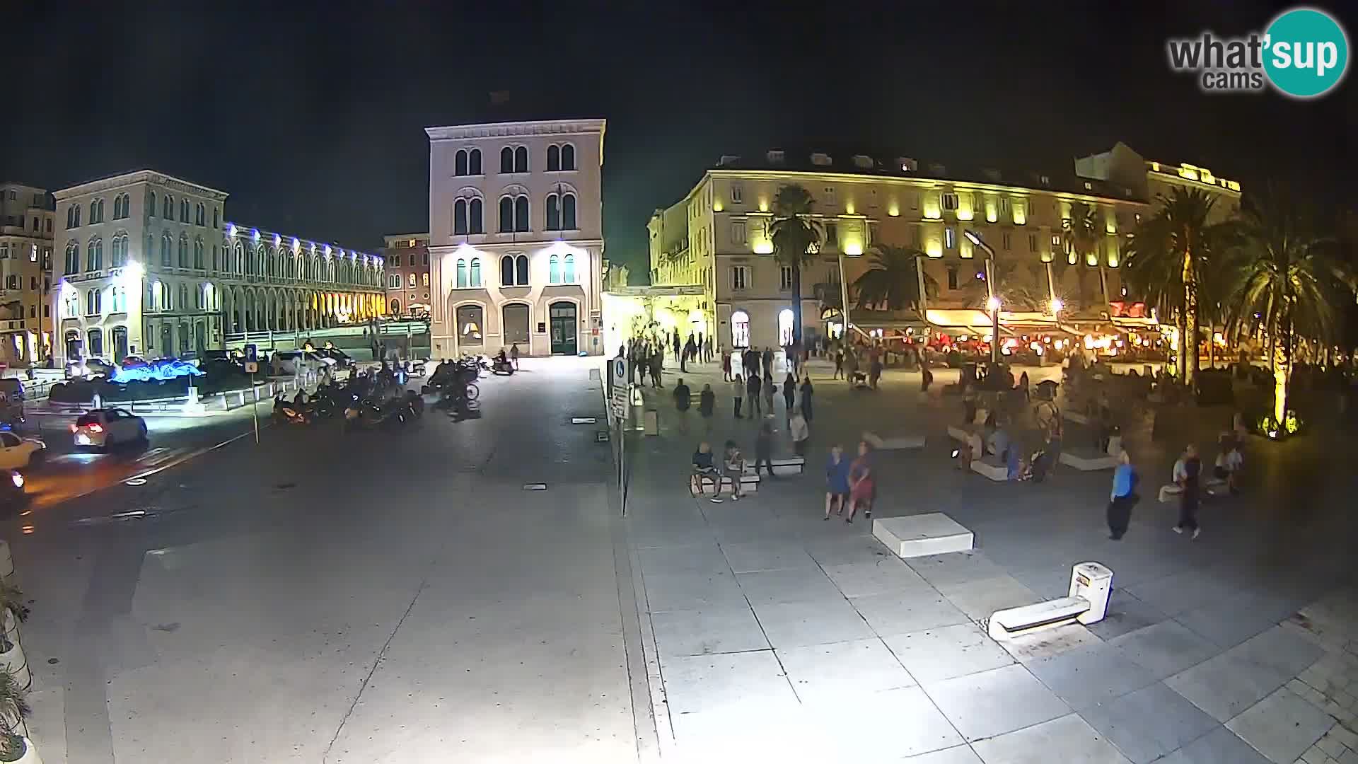 Webcam Spalato Riva – Prokurative | Piazza della Republika