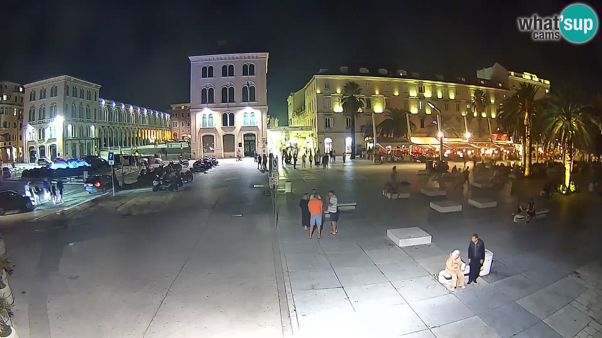 Webcam Split Riva – Prokurative | Trg Republike