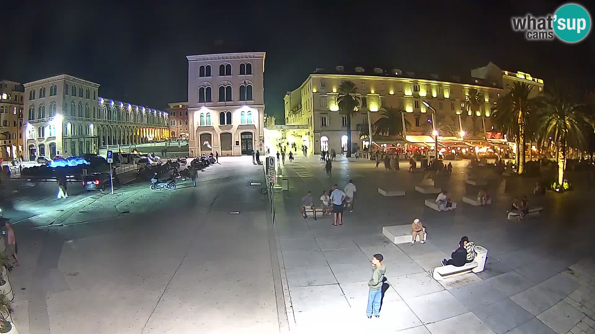 Webcam Split Riva – Prokurative | Trg Republike