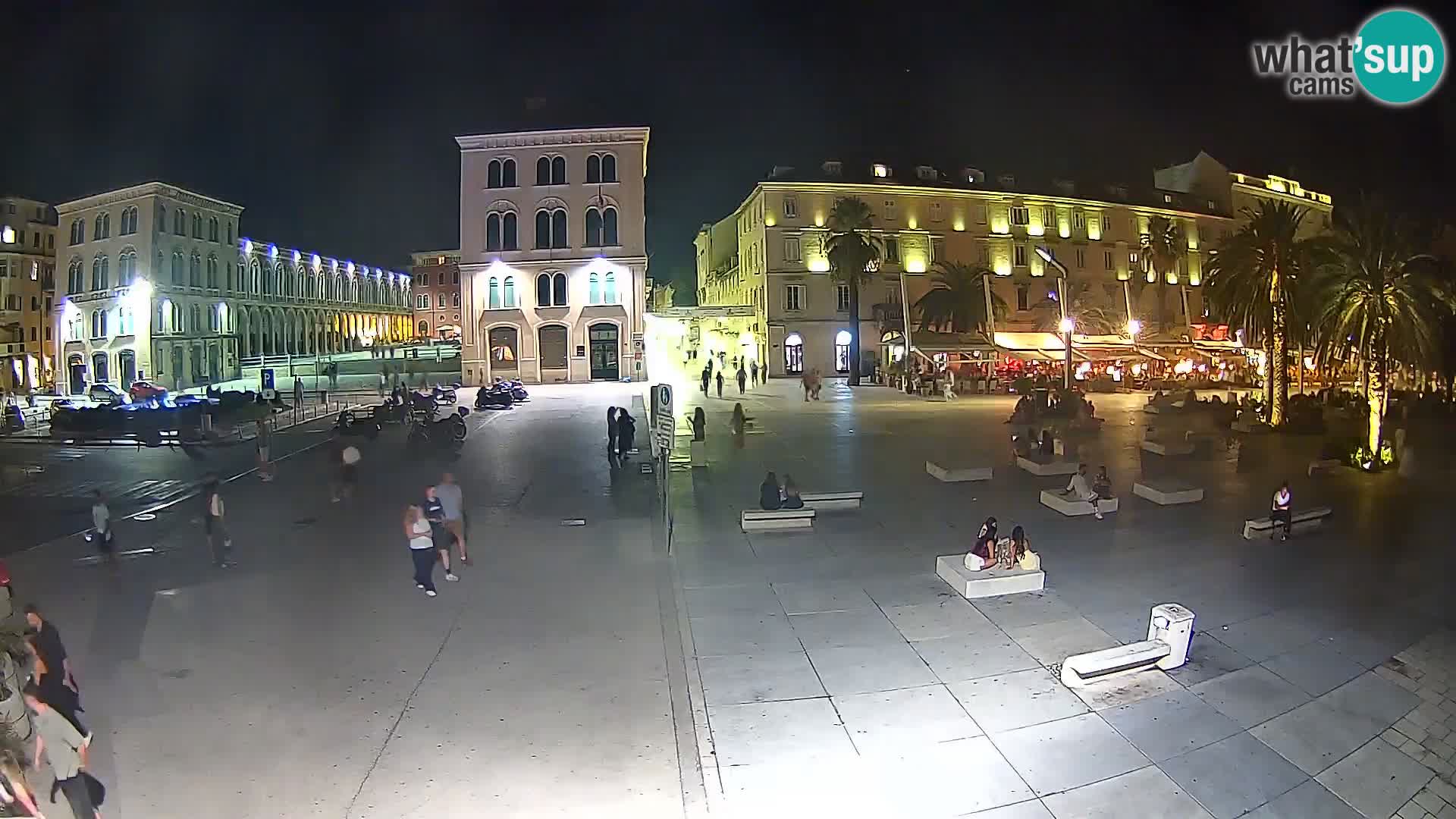 Webcam Split Riva – Prokurative | Trg Republike