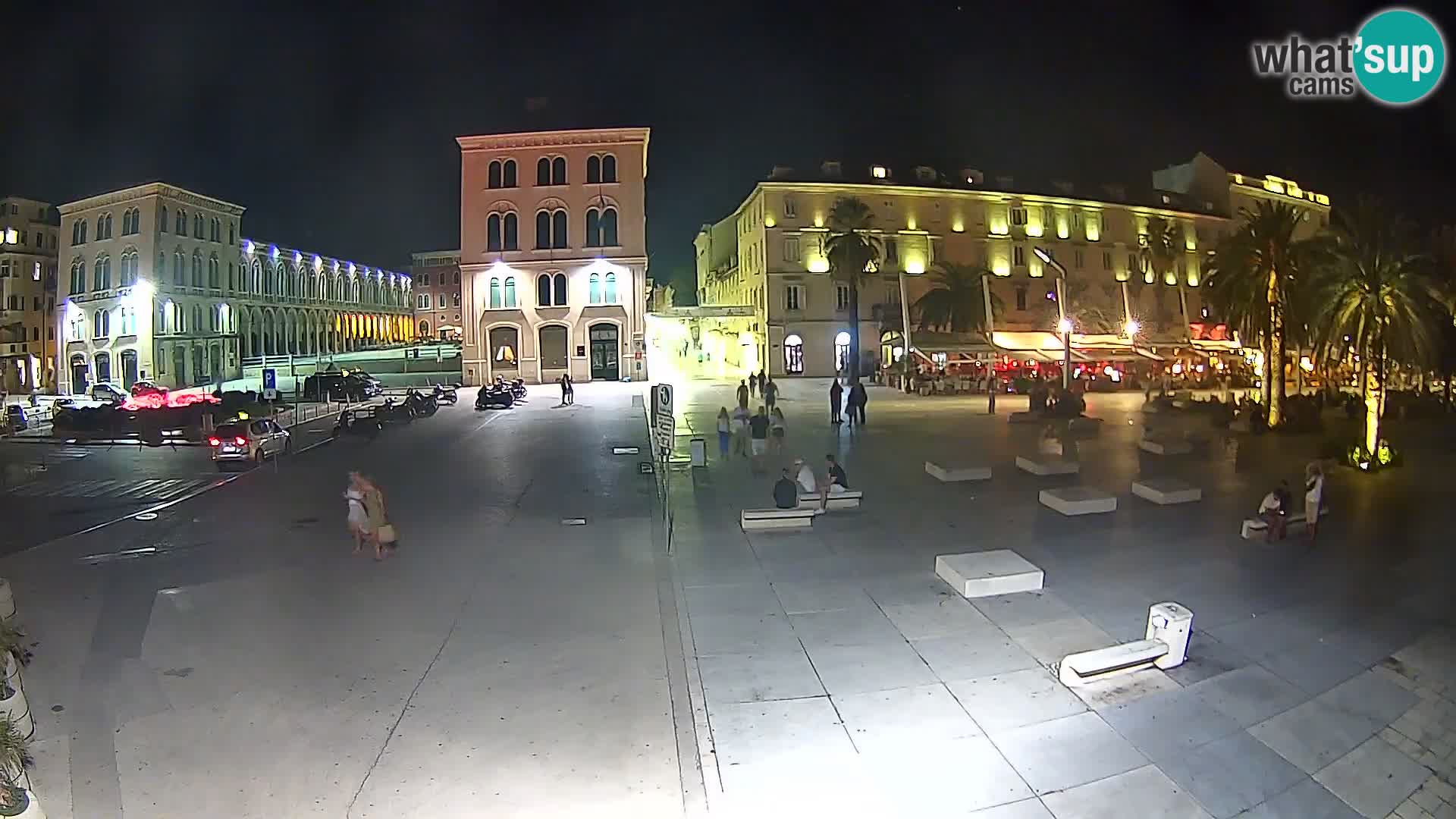 Webcam Split Riva – Prokurative | Trg Republike