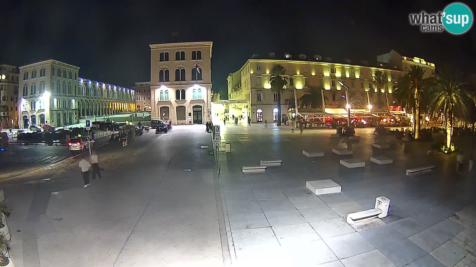 Webcam Split Riva – Prokurative | Trg Republike
