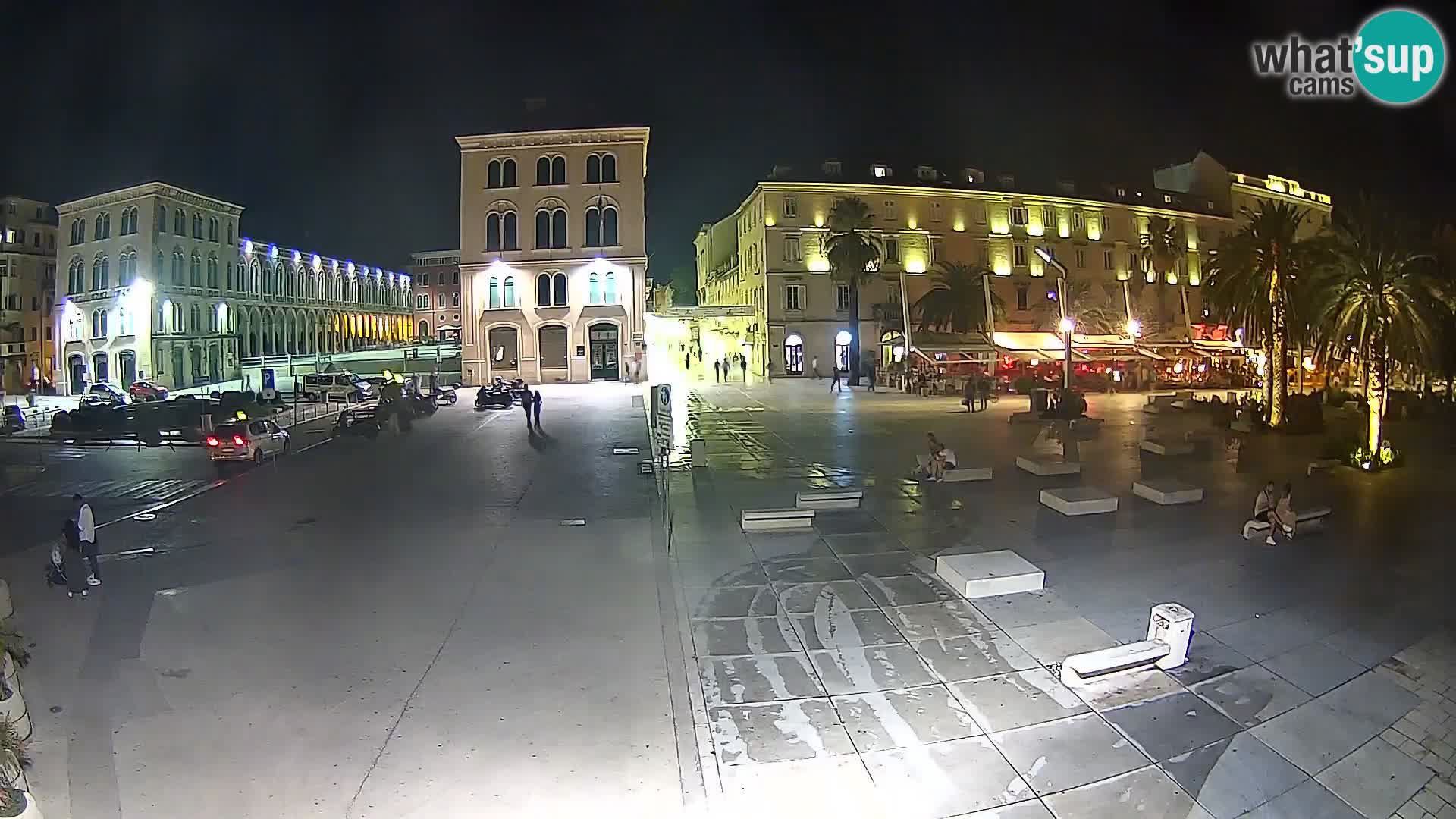 Webcam Split Riva – Prokurative | Trg Republike