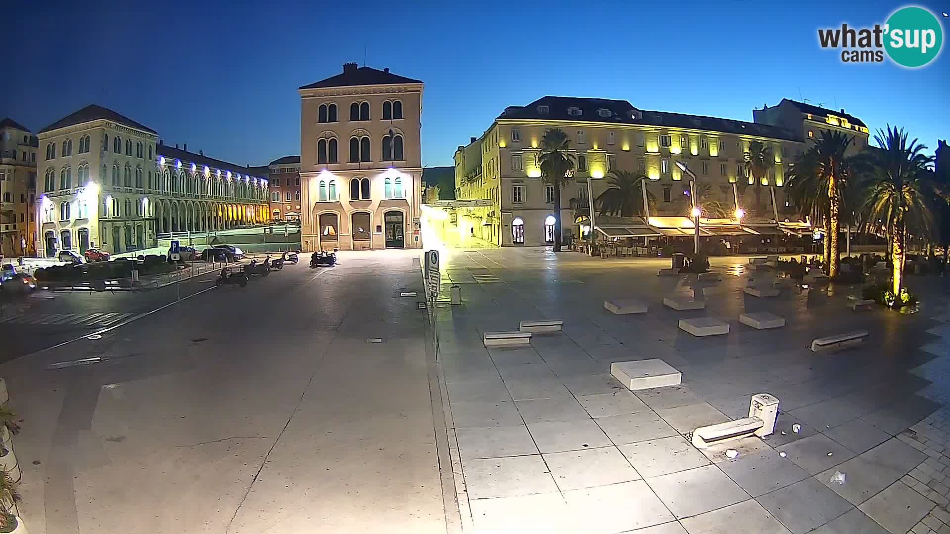 Webcam Spalato Riva – Prokurative | Piazza della Republika