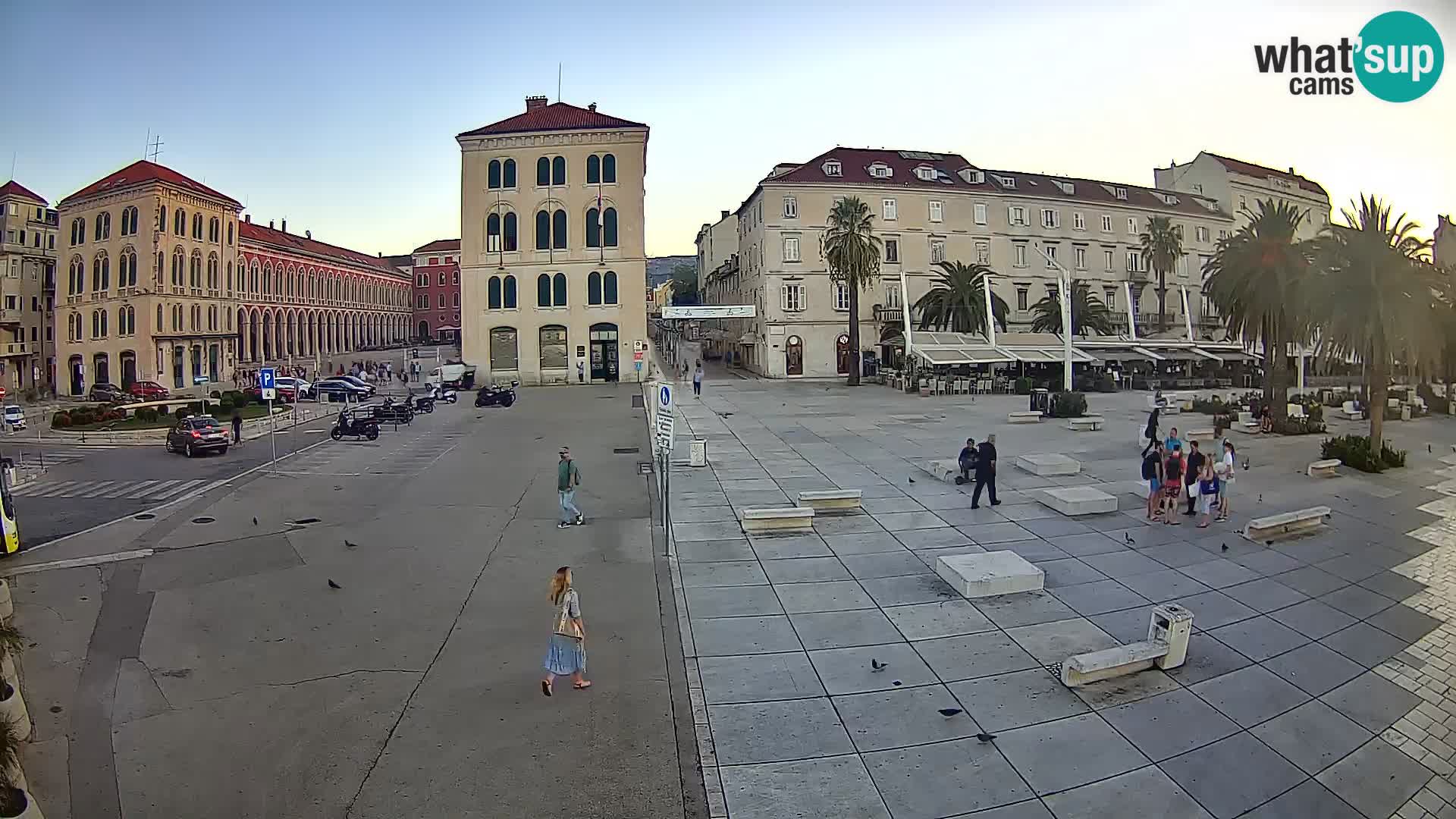 Webcam Split Riva – Prokurative | Plaza de la República